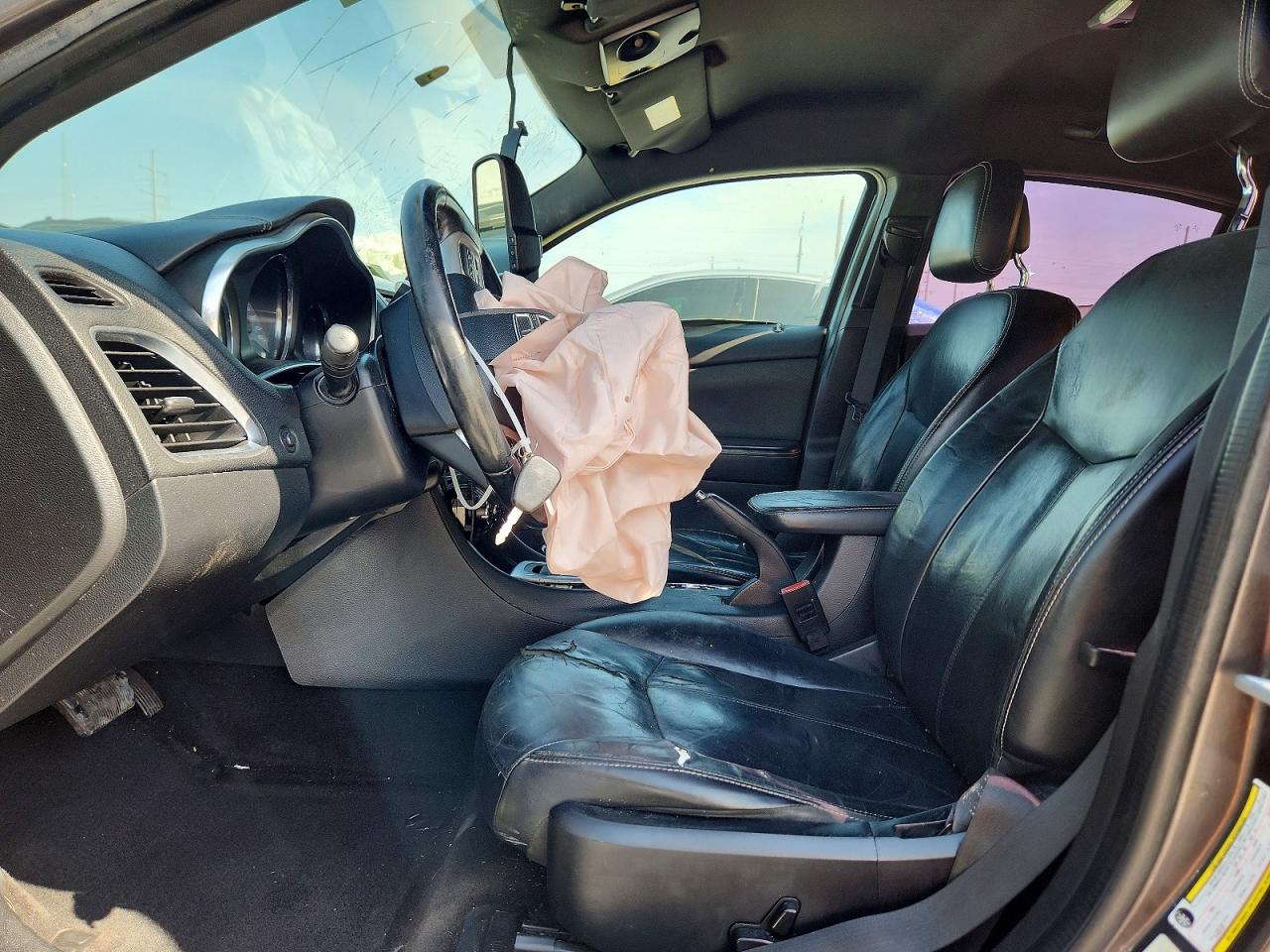 2014 Dodge Avenger Sxt Gray vin: 1C3CDZCB5EN203936