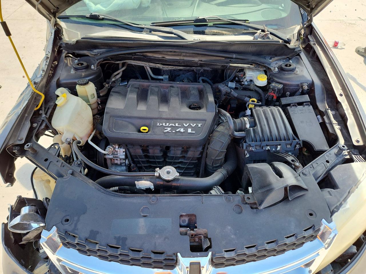 2014 Dodge Avenger Sxt Gray vin: 1C3CDZCB5EN203936
