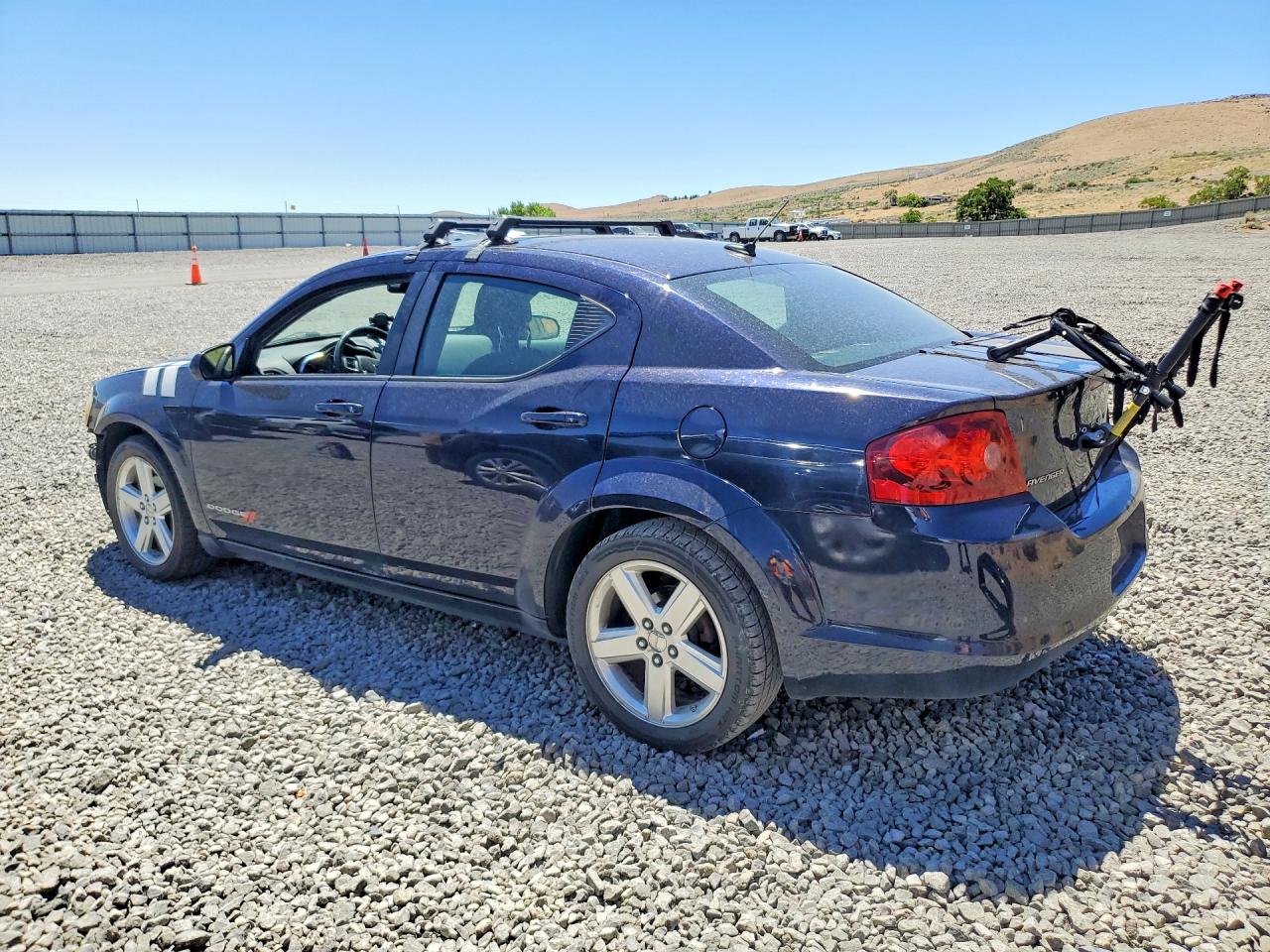 2012 Dodge Avenger Sxt Blue vin: 1C3CDZCB6CN119783
