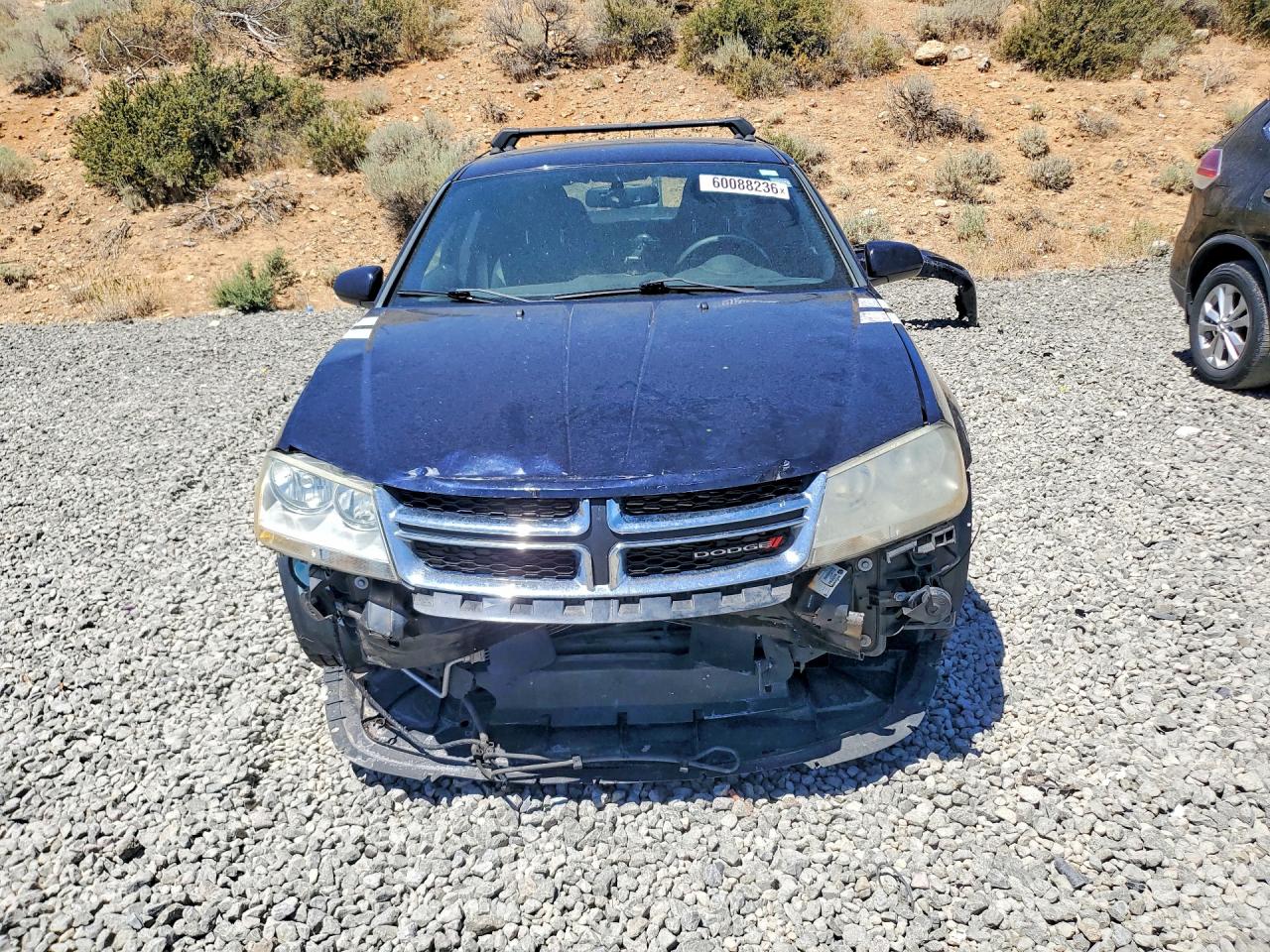 2012 Dodge Avenger Sxt Blue vin: 1C3CDZCB6CN119783