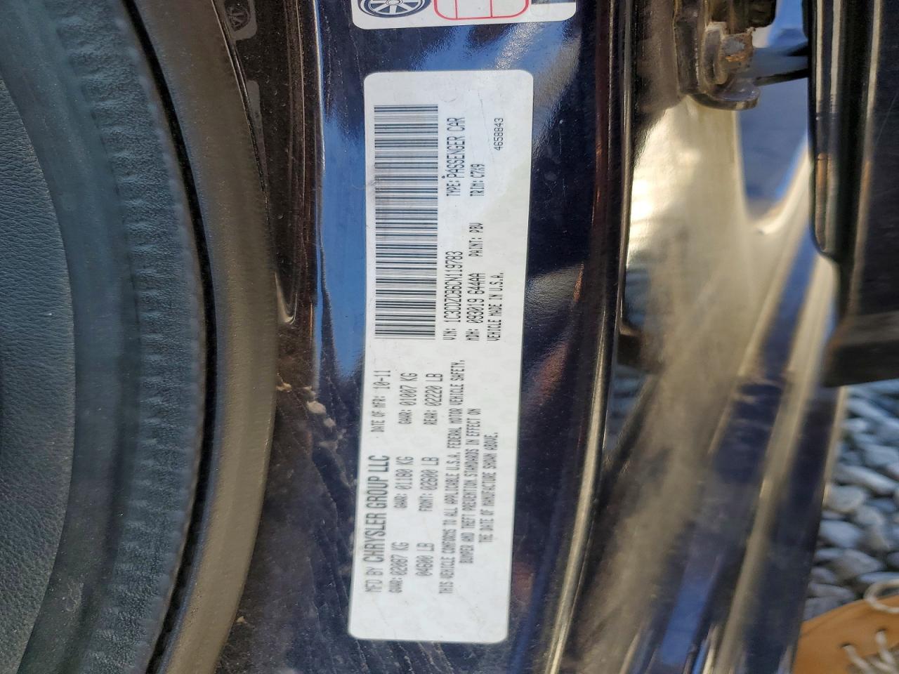 2012 Dodge Avenger Sxt Blue vin: 1C3CDZCB6CN119783