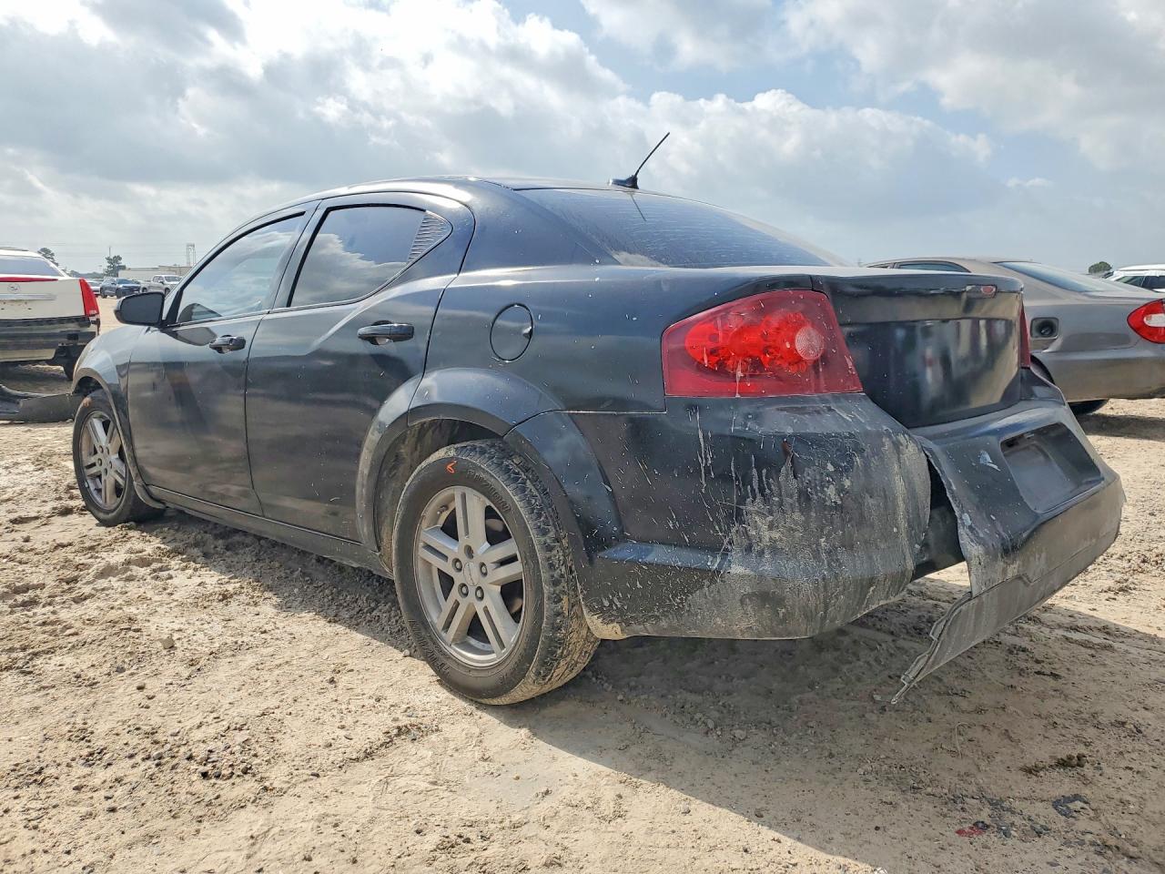 2012 Dodge Avenger Sxt Черный vin: 1C3CDZCB6CN148040