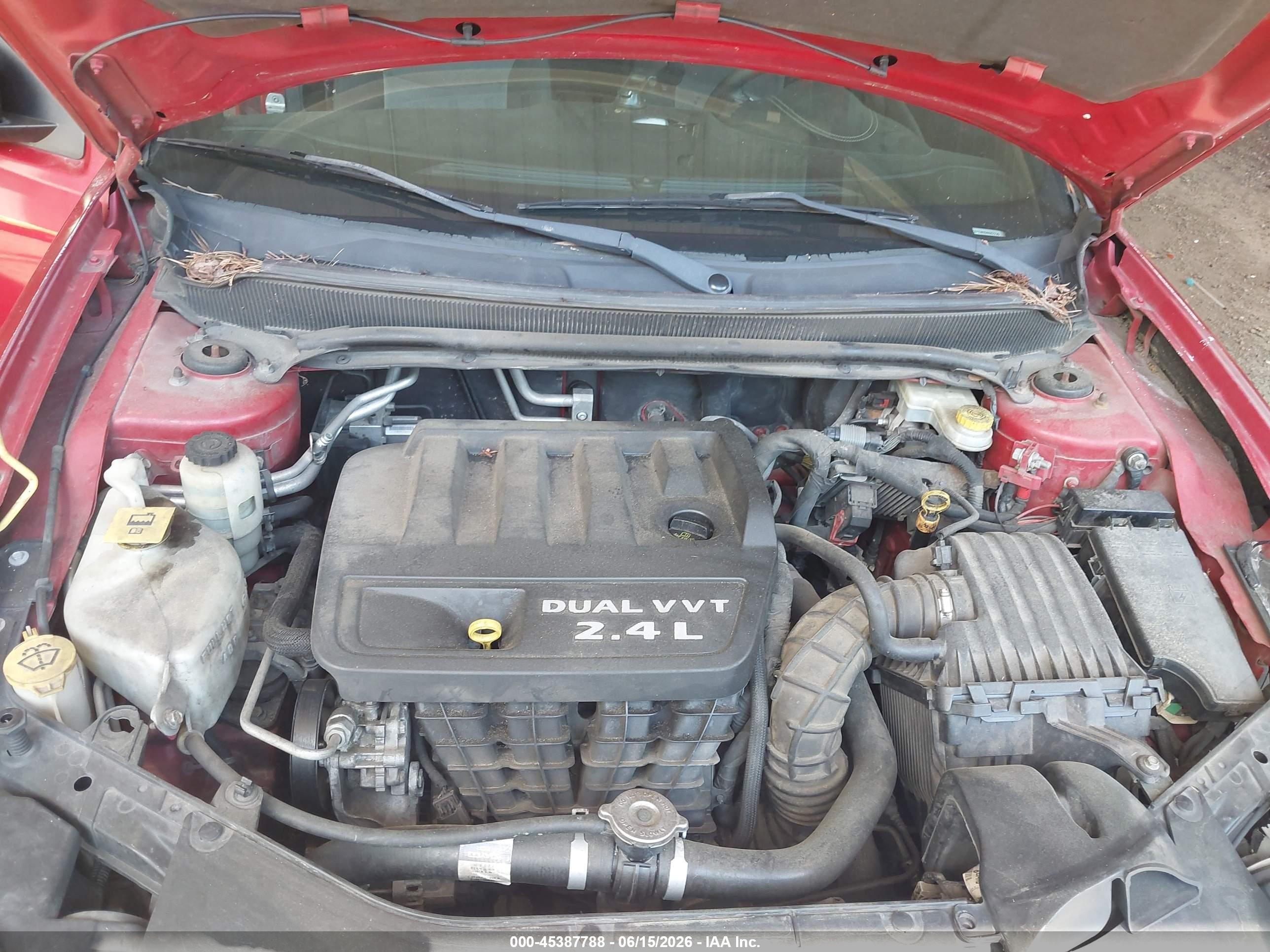 2013 Dodge Avenger Sxt Red vin: 1C3CDZCB6DN682236