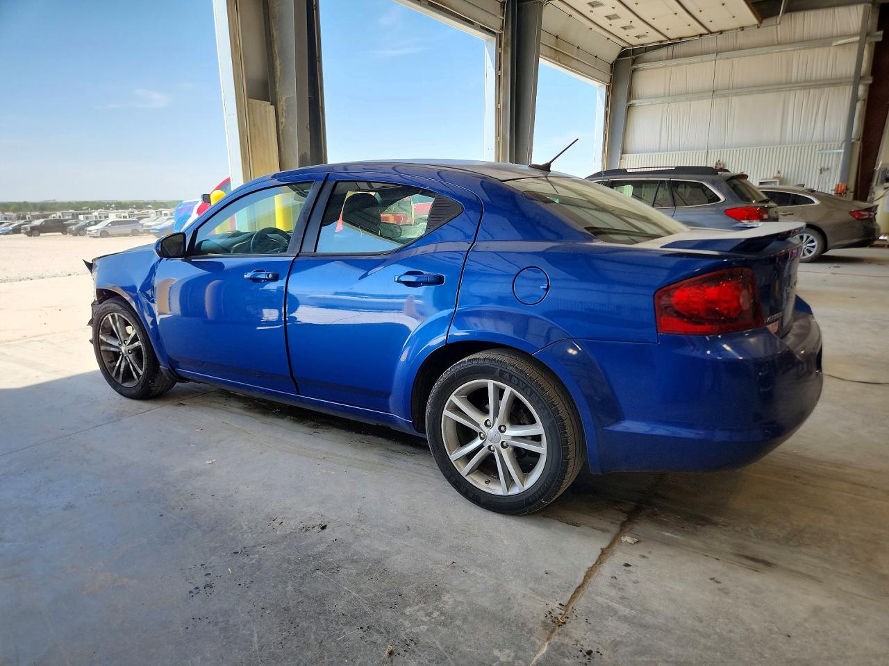 2012 Dodge Avenger Sxt Синий vin: 1C3CDZCB7CN227703