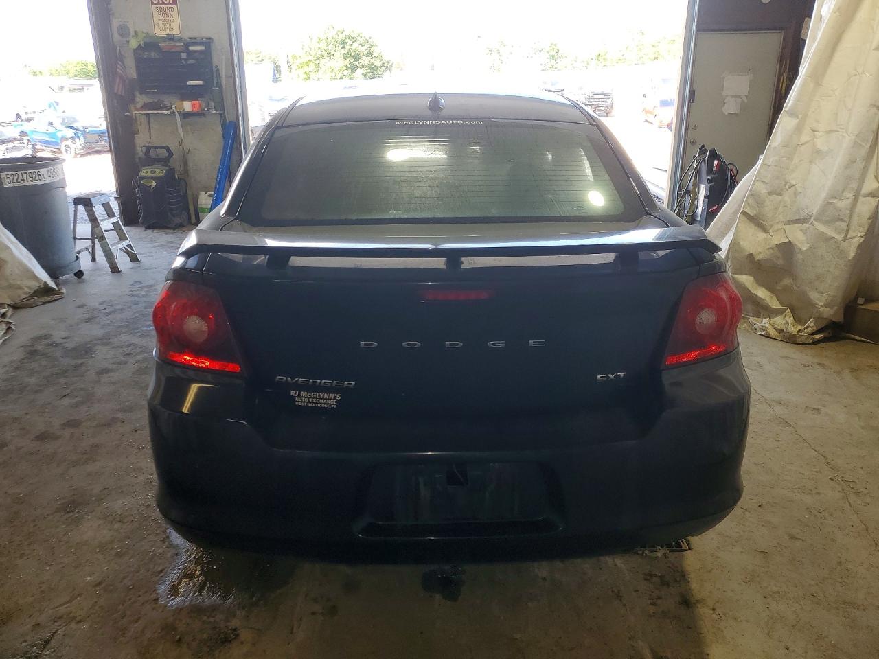2012 Dodge Avenger Sxt Blue vin: 1C3CDZCB8CN313795
