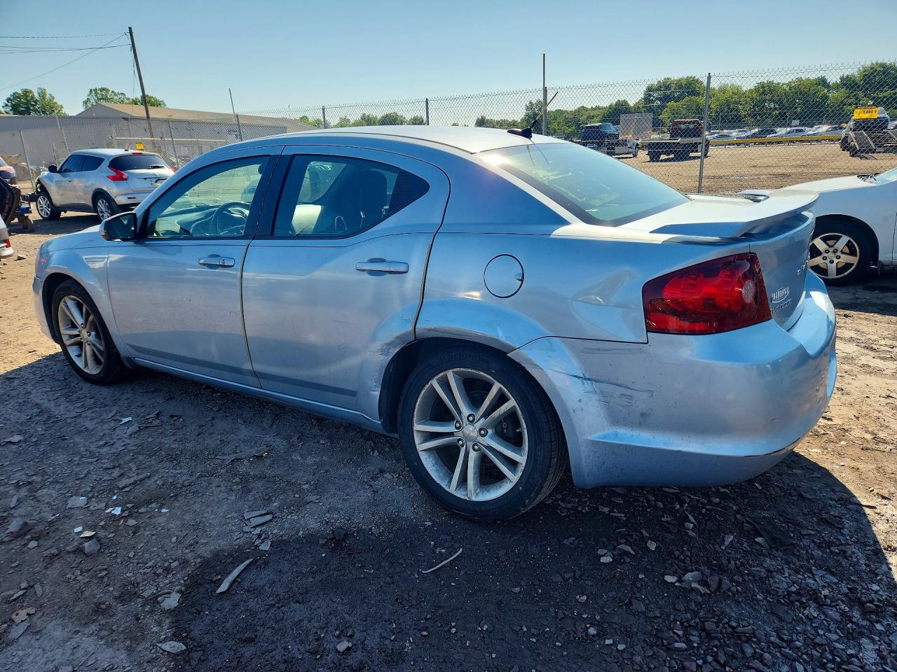 2013 Dodge Avenger Sxt Серебряный vin: 1C3CDZCB8DN548912