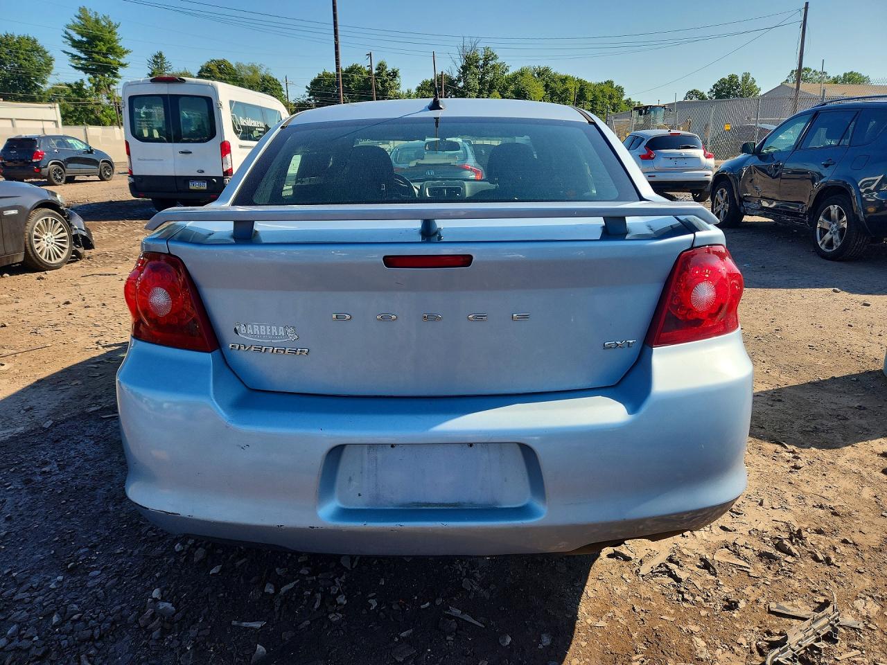 2013 Dodge Avenger Sxt Серебряный vin: 1C3CDZCB8DN548912