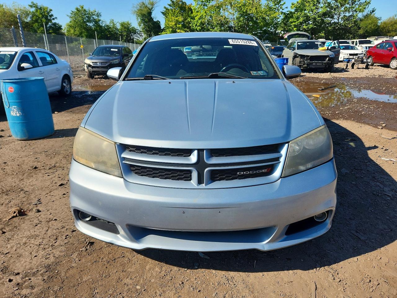 2013 Dodge Avenger Sxt Серебряный vin: 1C3CDZCB8DN548912