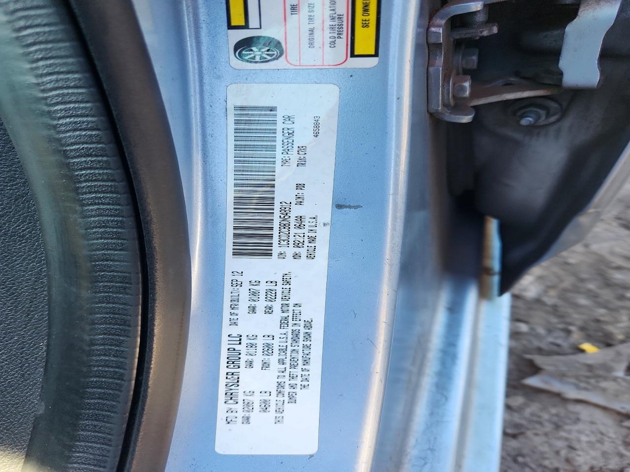 2013 Dodge Avenger Sxt Серебряный vin: 1C3CDZCB8DN548912
