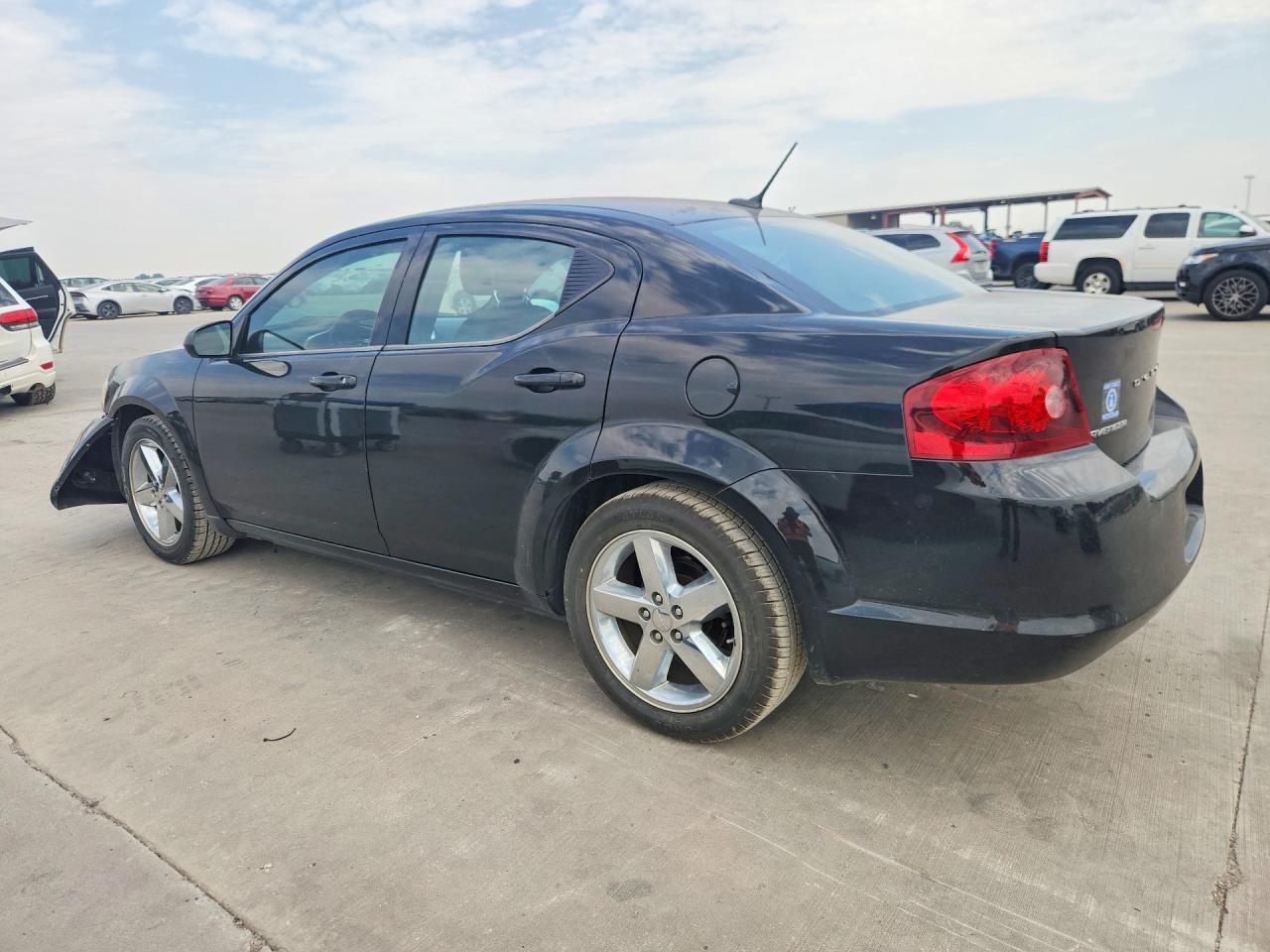 2013 Dodge Avenger Sxt Black vin: 1C3CDZCB8DN596698