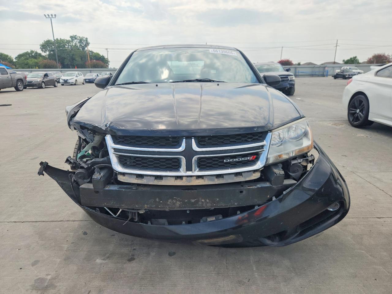 2013 Dodge Avenger Sxt Black vin: 1C3CDZCB8DN596698