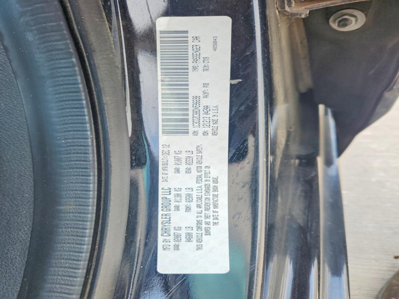 2013 Dodge Avenger Sxt Black vin: 1C3CDZCB8DN596698