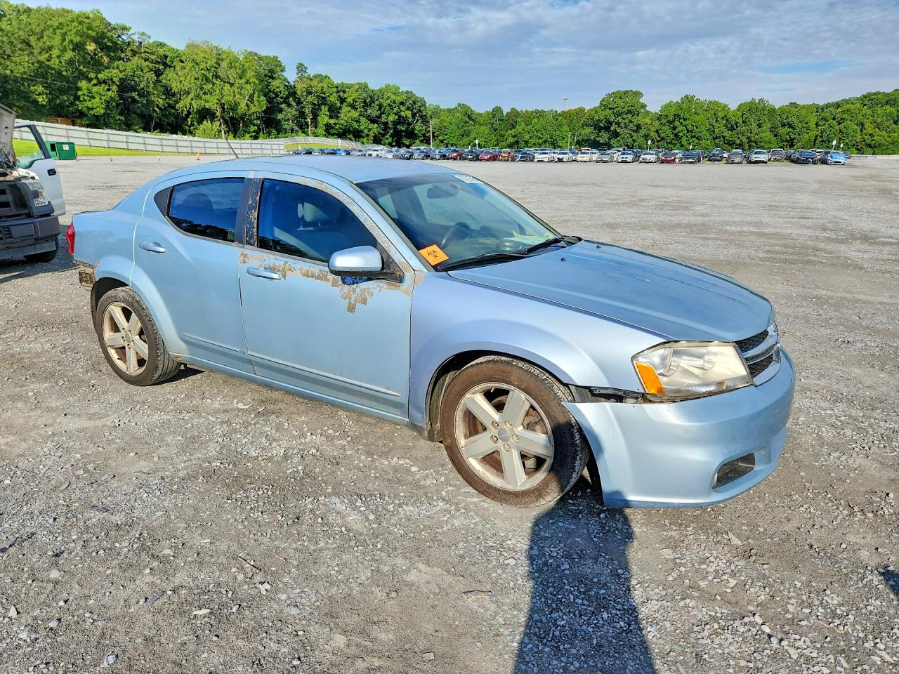 2013 Dodge Avenger Sxt Blue vin: 1C3CDZCB8DN608672
