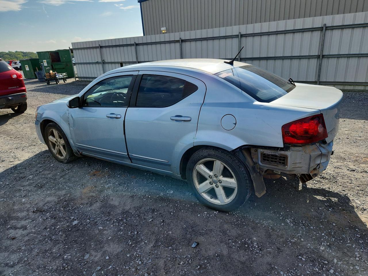 2013 Dodge Avenger Sxt Blue vin: 1C3CDZCB8DN608672