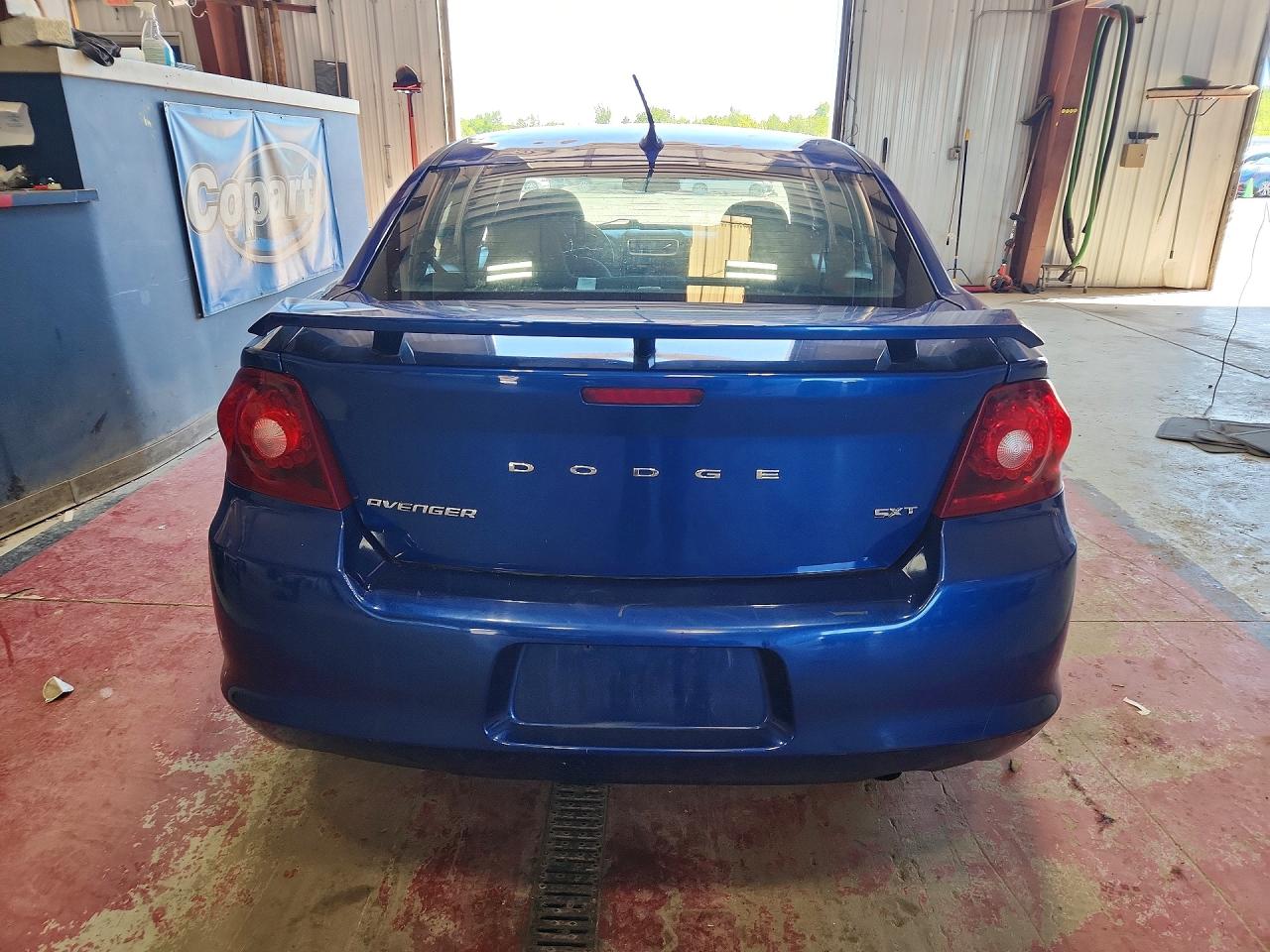 2013 Dodge Avenger Sxt Blue vin: 1C3CDZCB8DN623124