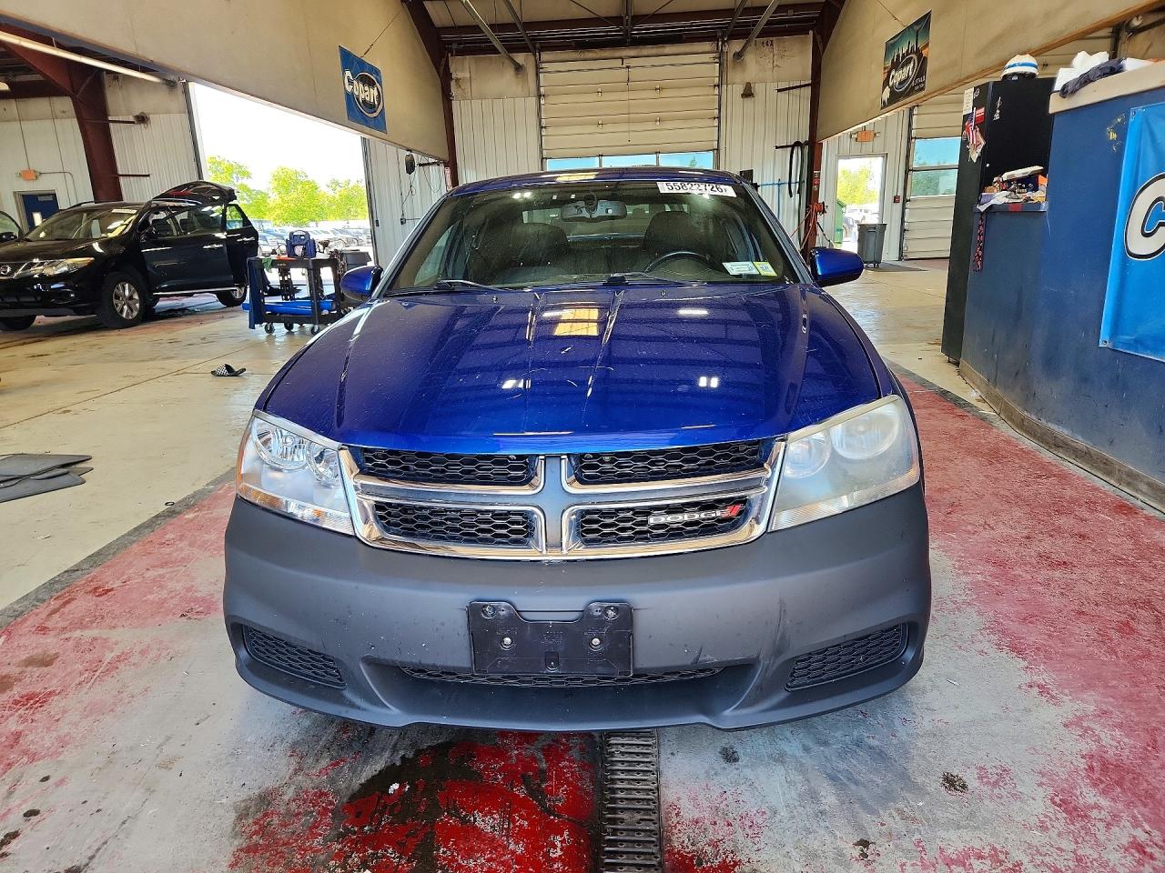 2013 Dodge Avenger Sxt Blue vin: 1C3CDZCB8DN623124