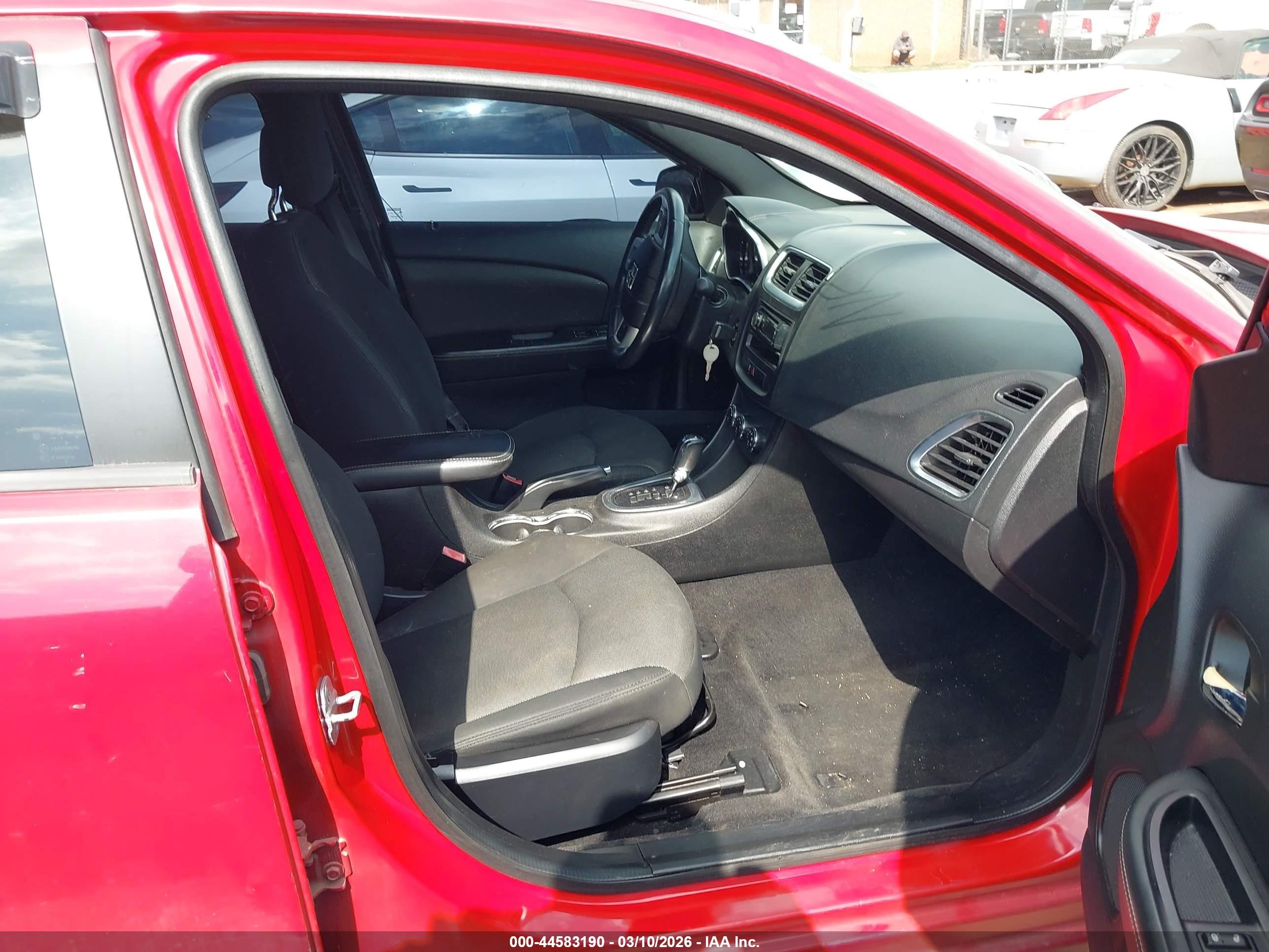 2013 Dodge Avenger Sxt Red vin: 1C3CDZCB8DN716001