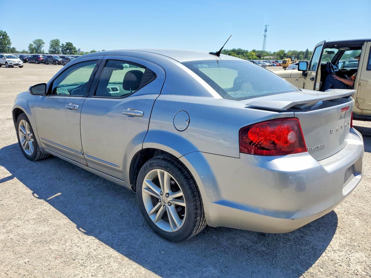 2013 Dodge Avenger Sxt Gray vin: 1C3CDZCB8DN758846
