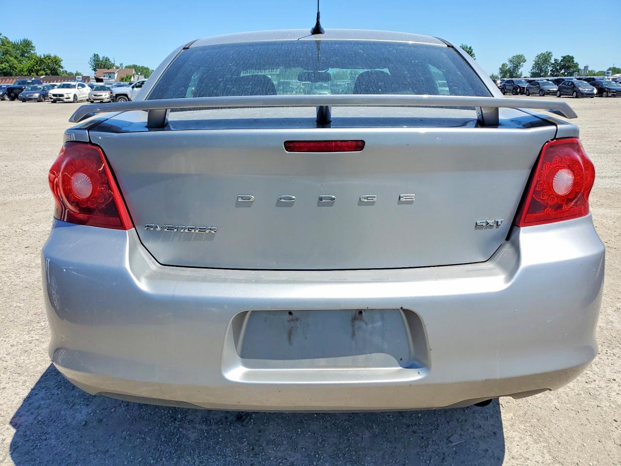 2013 Dodge Avenger Sxt Gray vin: 1C3CDZCB8DN758846