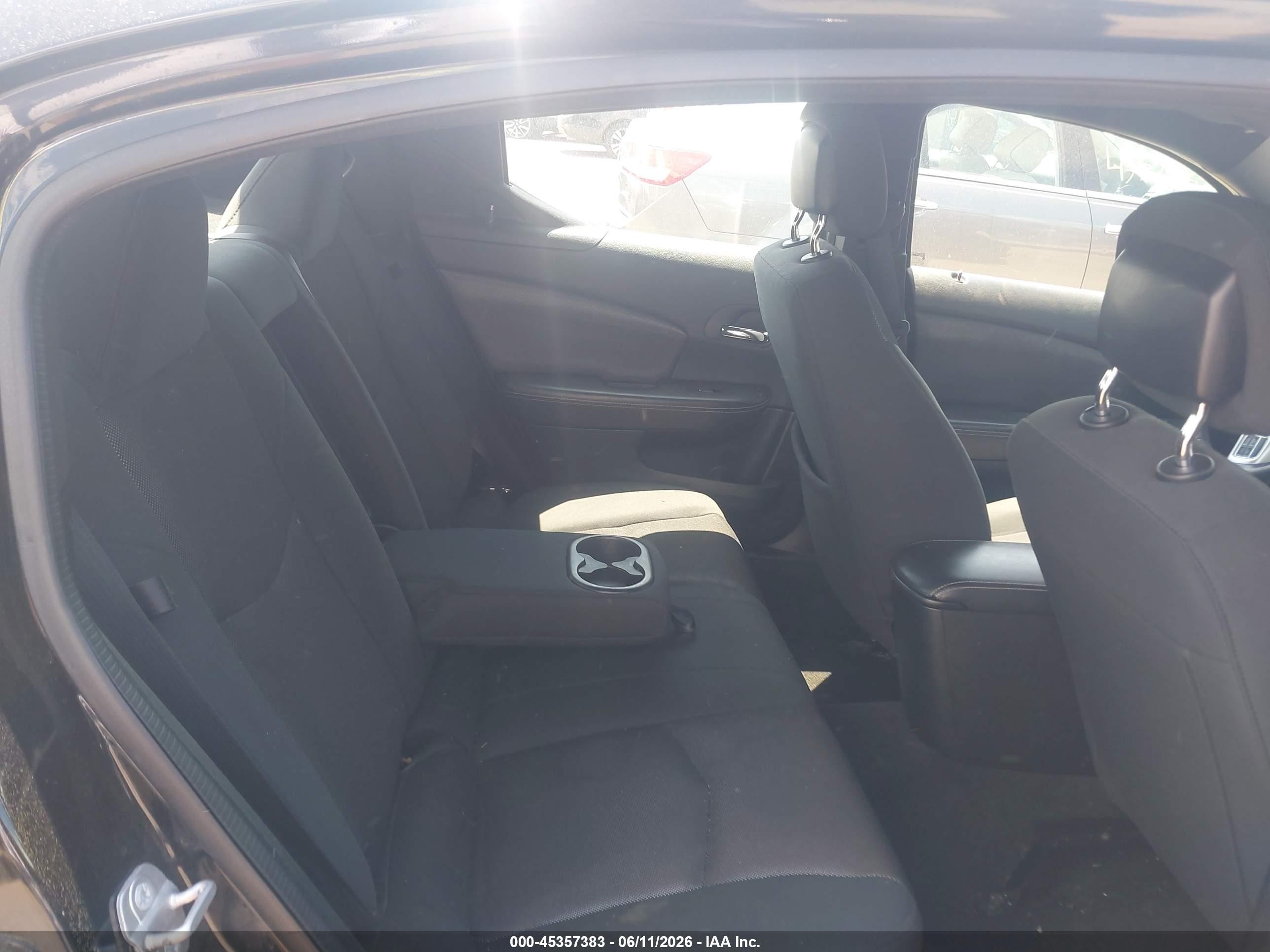 2014 Dodge Avenger Sxt Black vin: 1C3CDZCB8EN190373