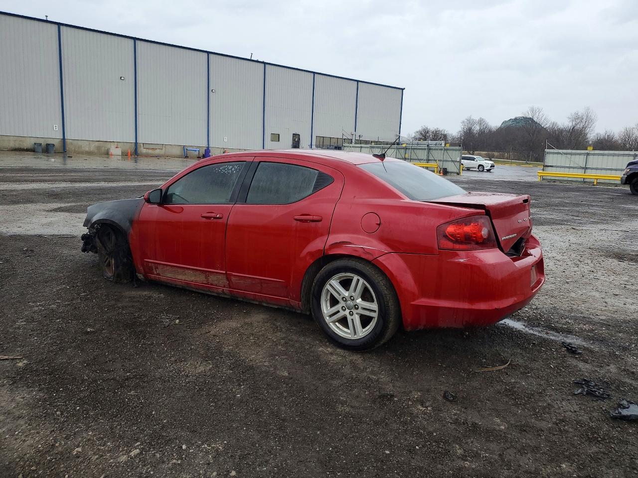 2012 Dodge Avenger Sxt Red vin: 1C3CDZCB9CN157217