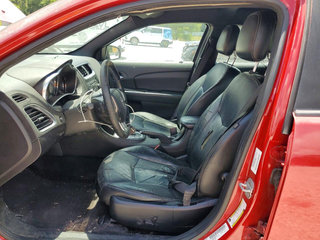 2013 Dodge Avenger Sxt Red vin: 1C3CDZCB9DN665950