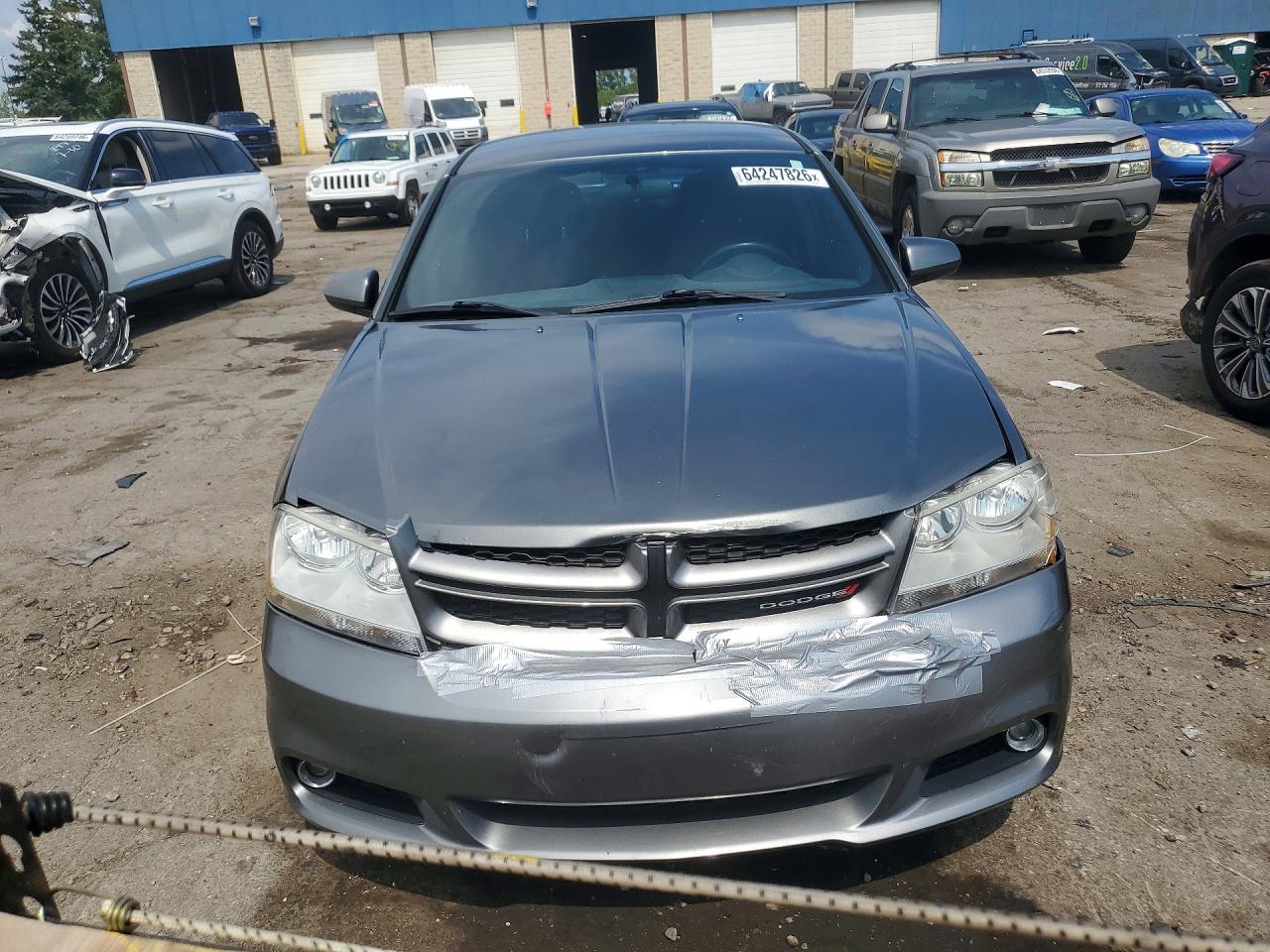 2013 Dodge Avenger Sxt Silver vin: 1C3CDZCB9DN682649