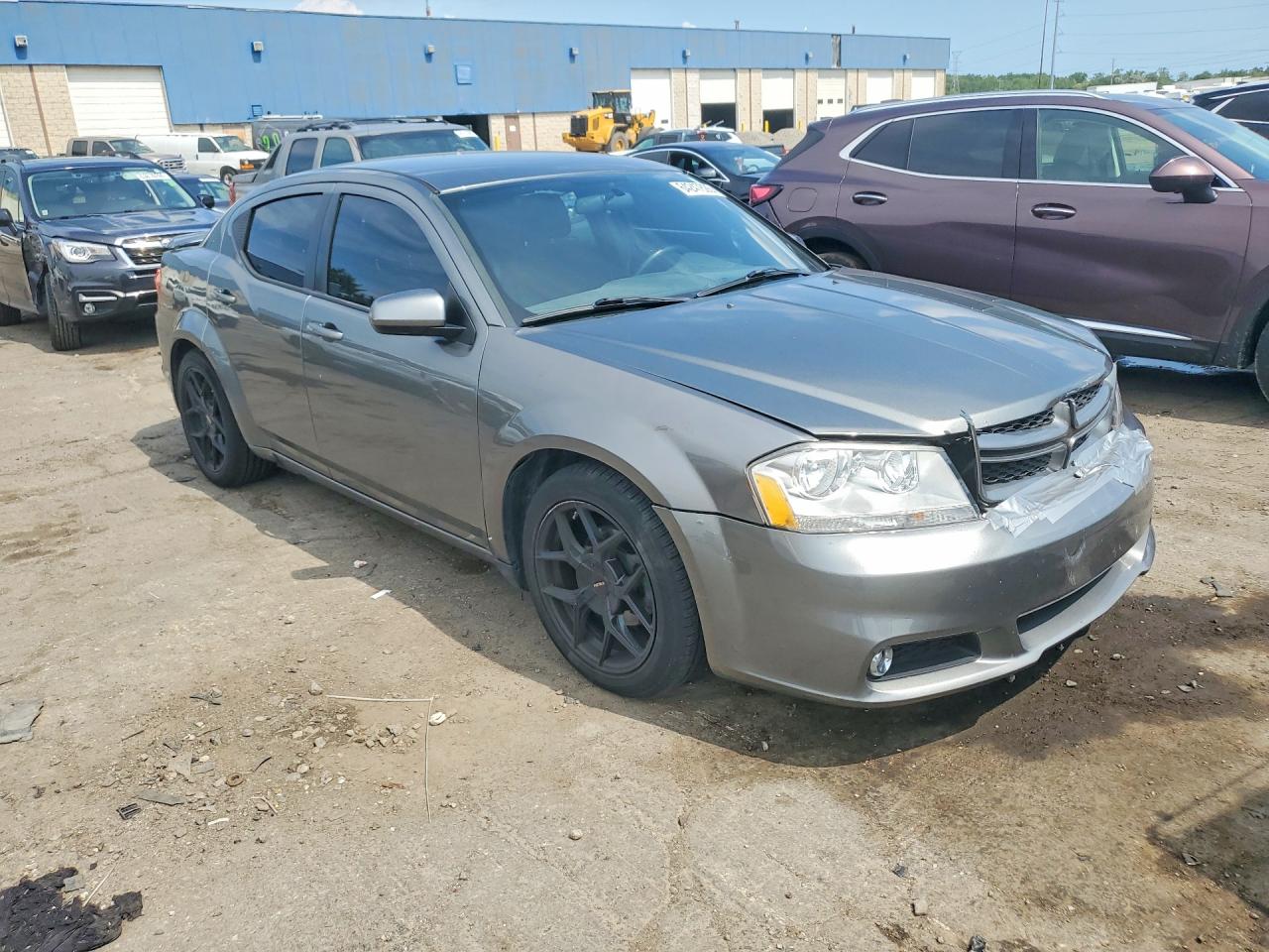 2013 Dodge Avenger Sxt Silver vin: 1C3CDZCB9DN682649