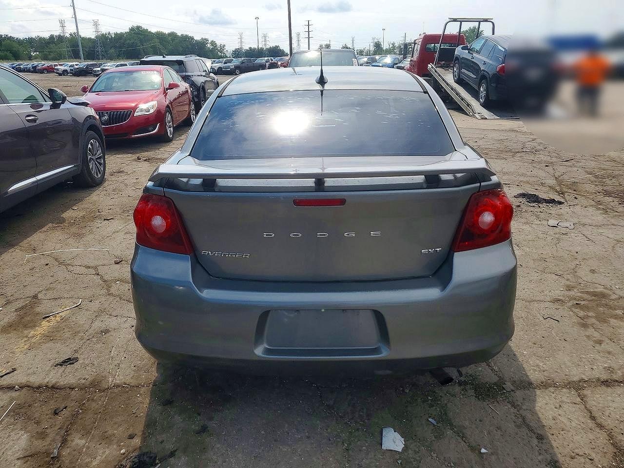2013 Dodge Avenger Sxt Silver vin: 1C3CDZCB9DN682649