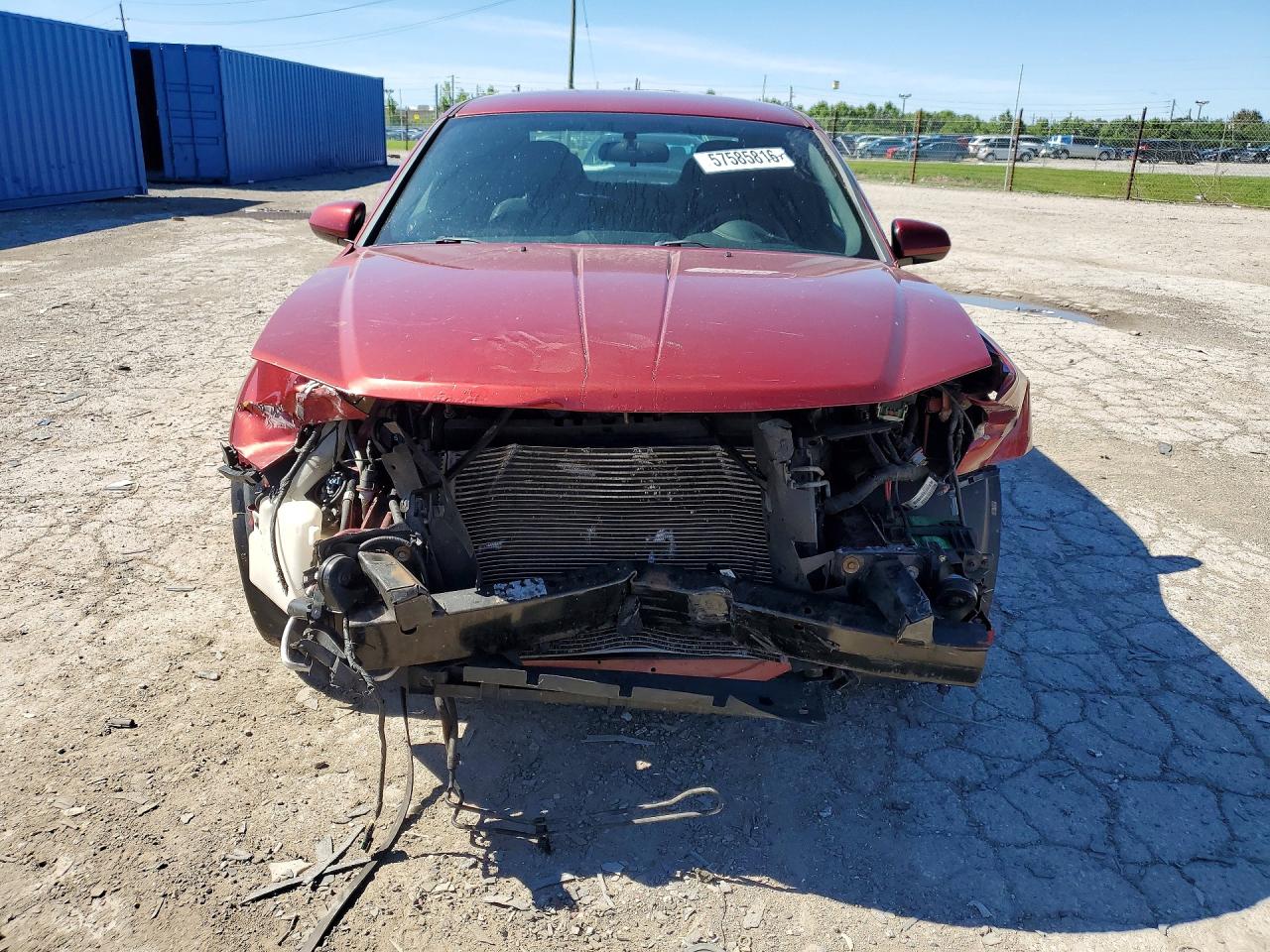 2014 Dodge Avenger Sxt Red vin: 1C3CDZCB9EN163411