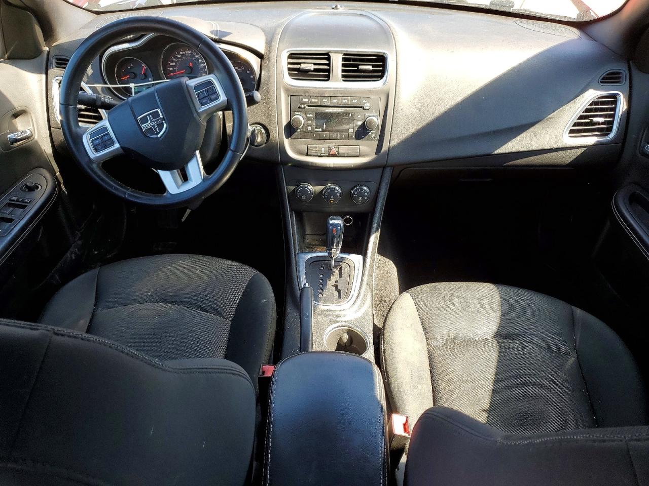 2014 Dodge Avenger Sxt Red vin: 1C3CDZCB9EN163411