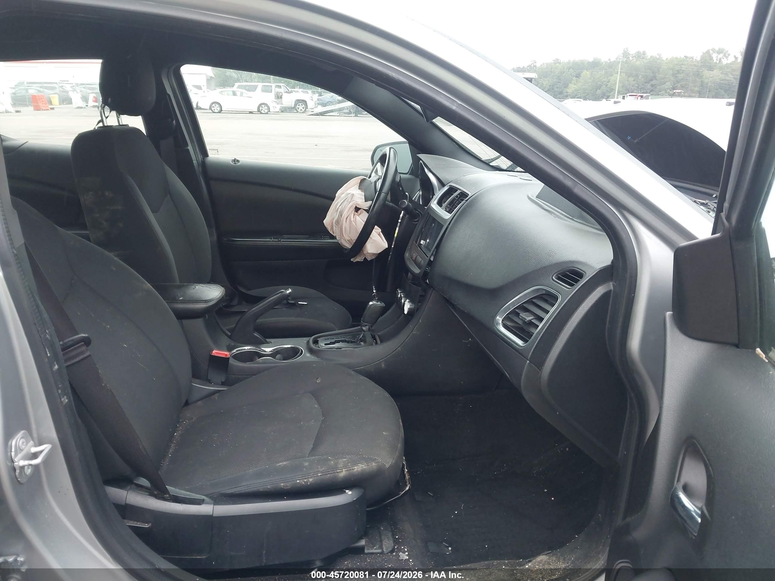 2014 Dodge Avenger Sxt Silver vin: 1C3CDZCB9EN227799