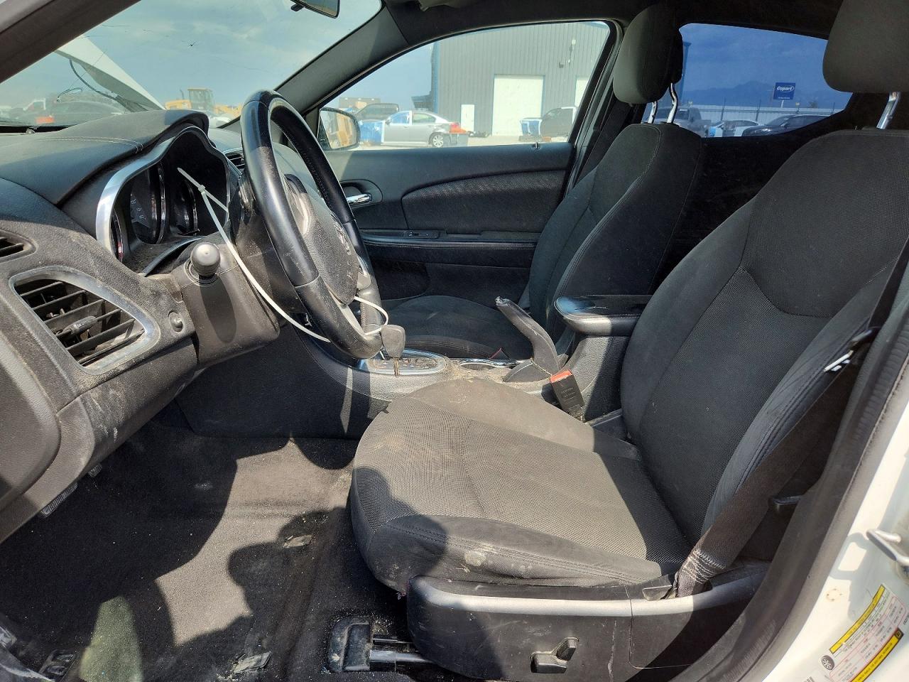 2014 Dodge Avenger Sxt Белый vin: 1C3CDZCB9EN237507