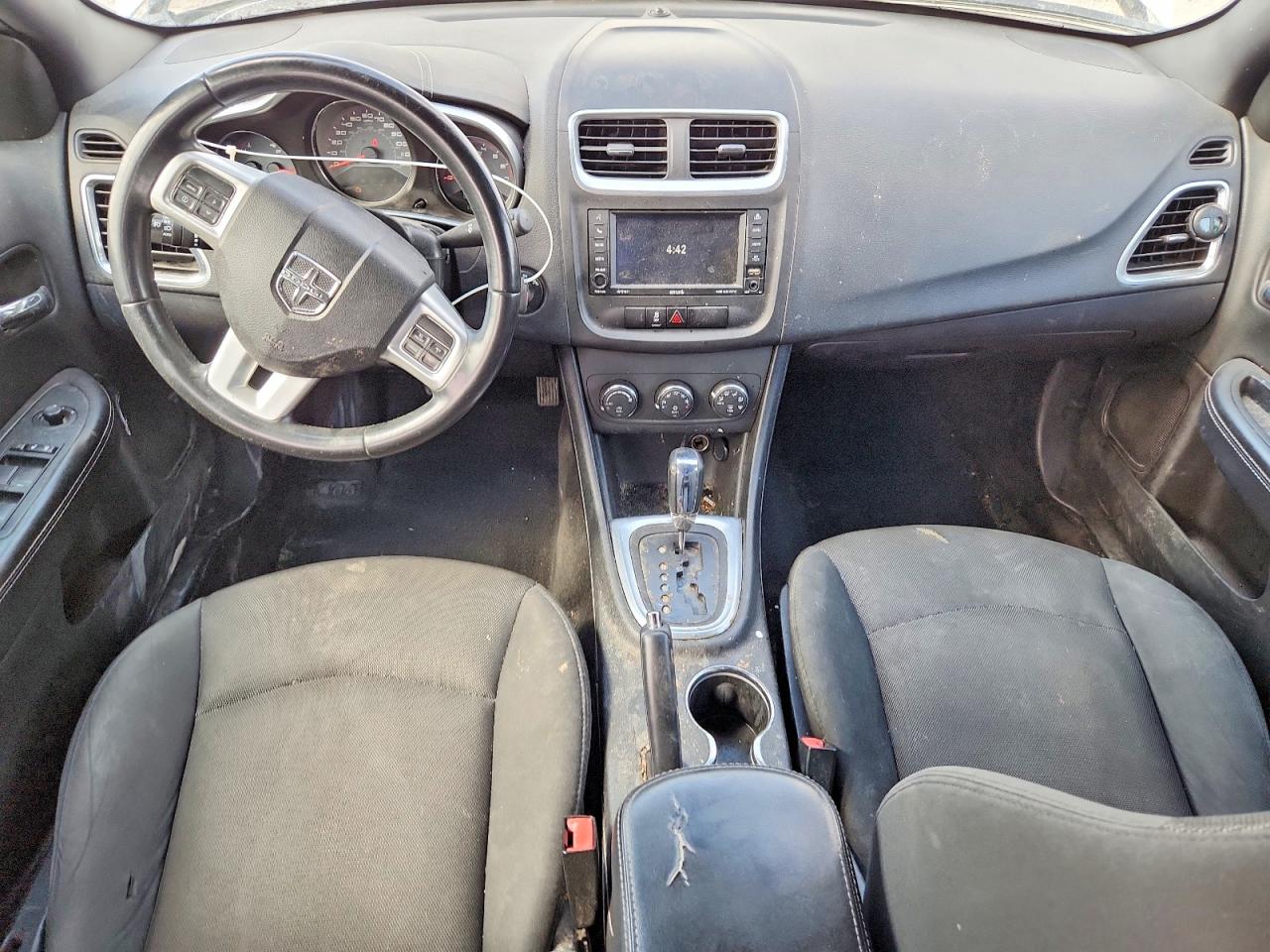 2014 Dodge Avenger Sxt Белый vin: 1C3CDZCB9EN237507