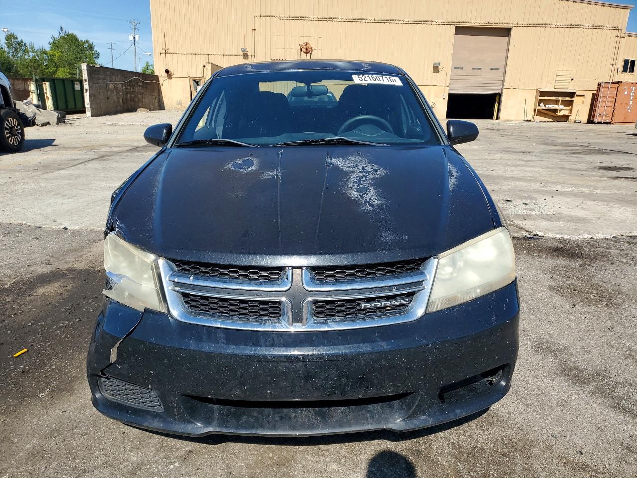 2012 Dodge Avenger Sxt Black vin: 1C3CDZCBXCN126218