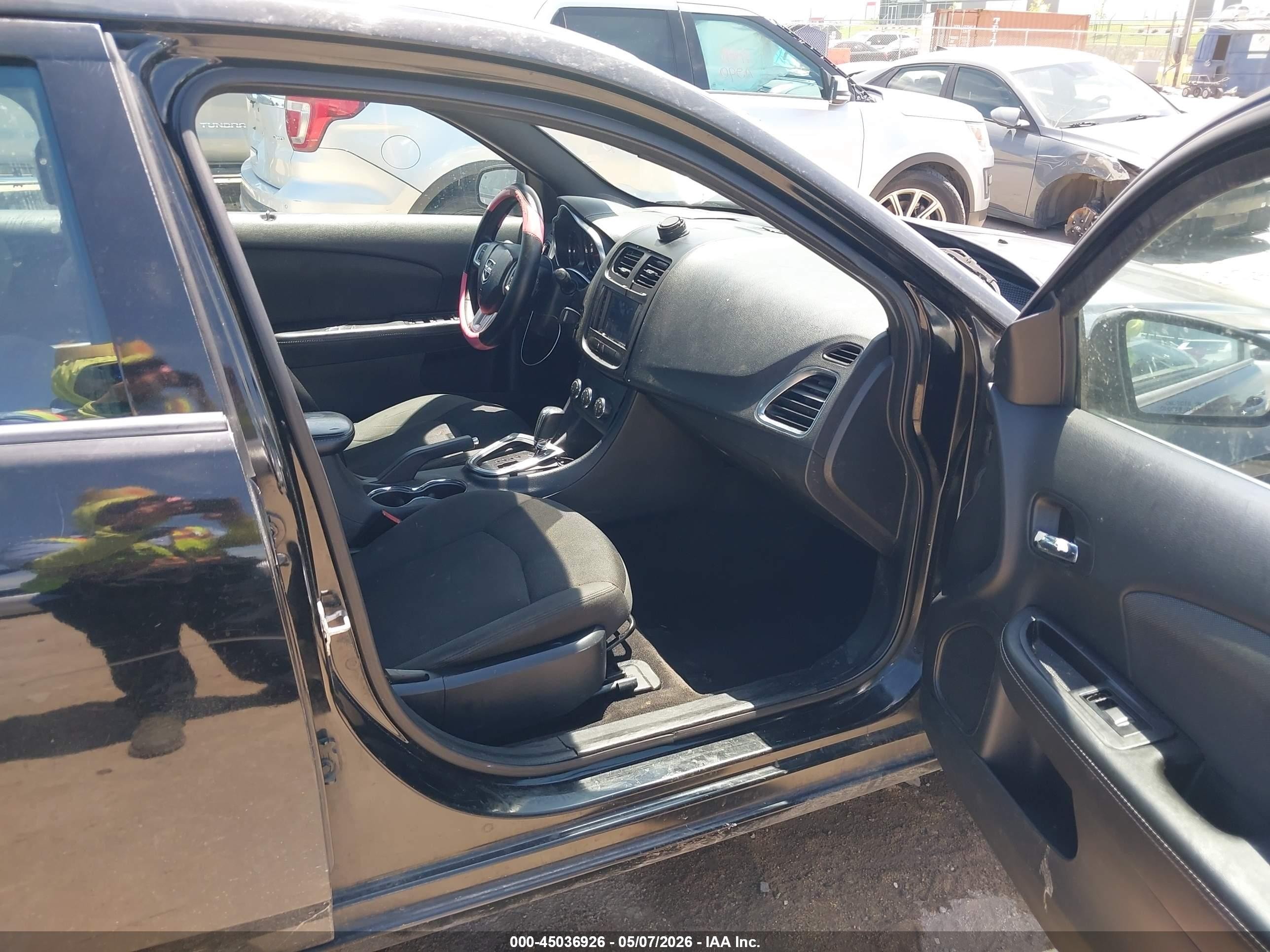 2012 Dodge Avenger Sxt Черный vin: 1C3CDZCBXCN221054