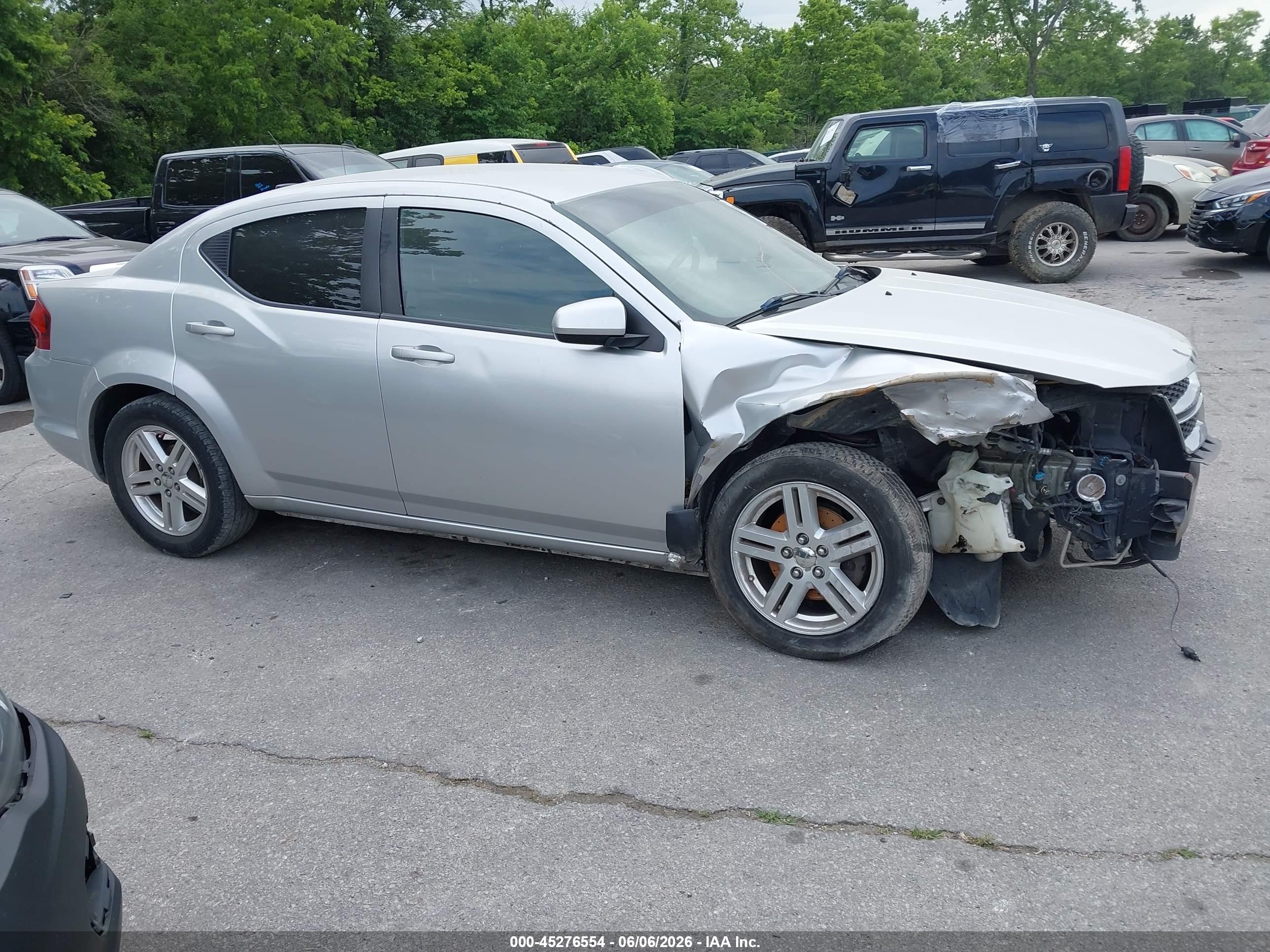 2012 Dodge Avenger Sxt Серебряный vin: 1C3CDZCBXCN272358