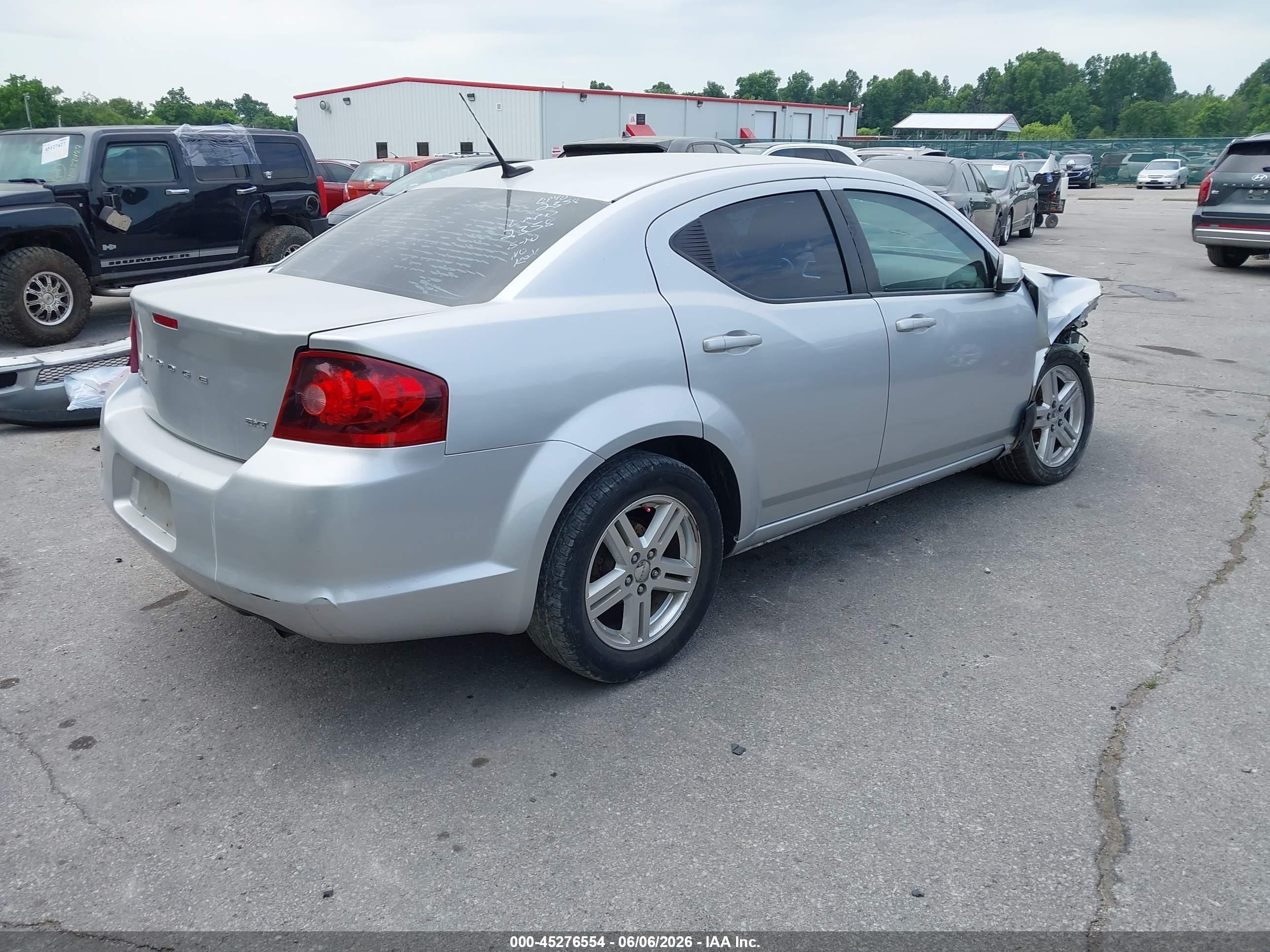2012 Dodge Avenger Sxt Серебряный vin: 1C3CDZCBXCN272358