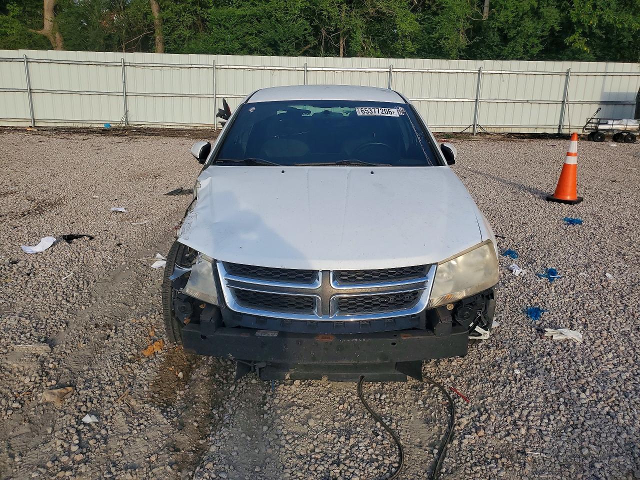 2013 Dodge Avenger Sxt White vin: 1C3CDZCBXDN661910