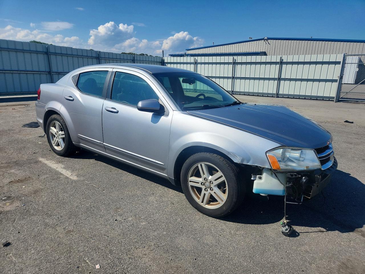 2013 Dodge Avenger Sxt Silver vin: 1C3CDZCG0DN740675