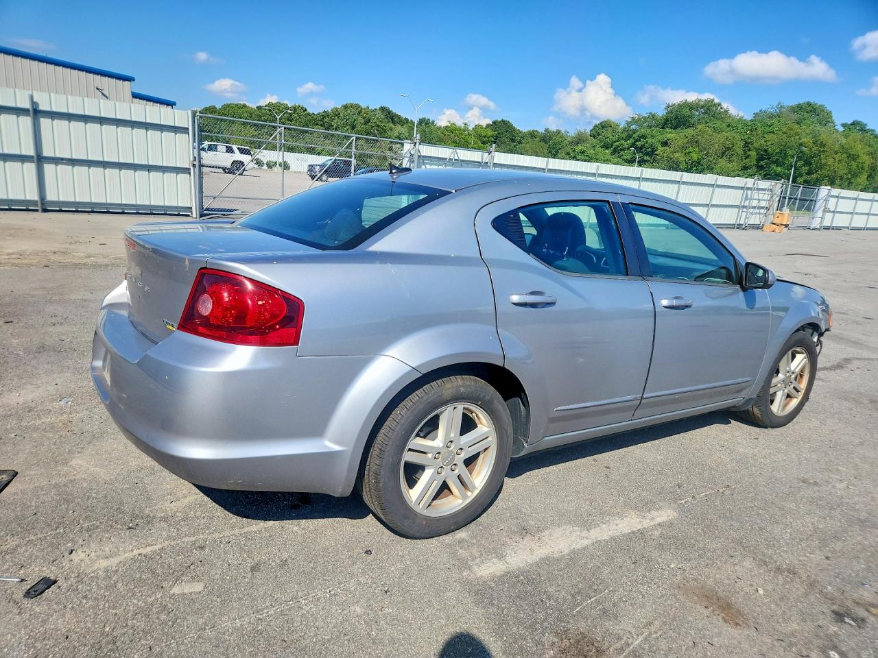 2013 Dodge Avenger Sxt Silver vin: 1C3CDZCG0DN740675