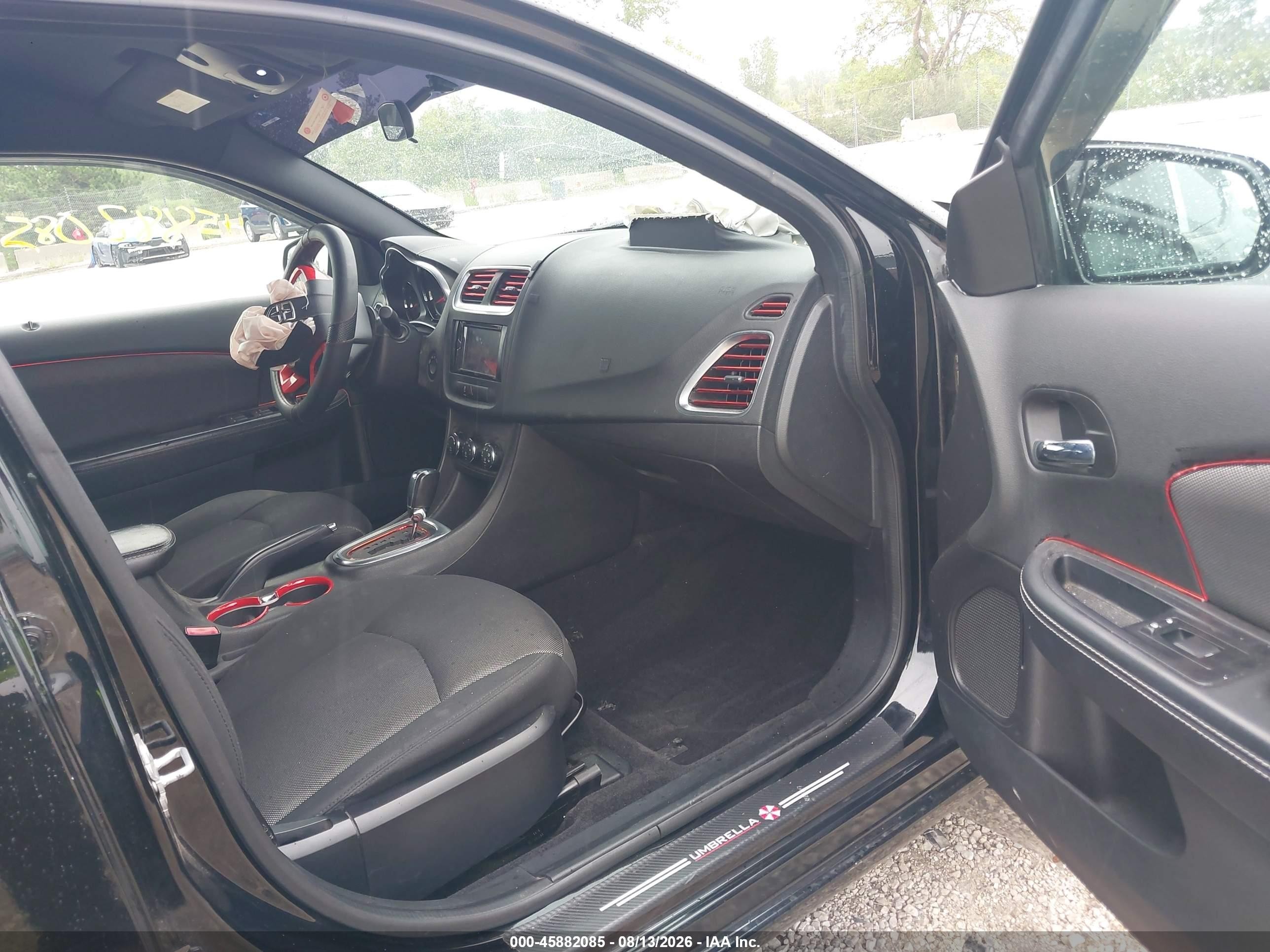 2014 Dodge Avenger Sxt Черный vin: 1C3CDZCG2EN217739