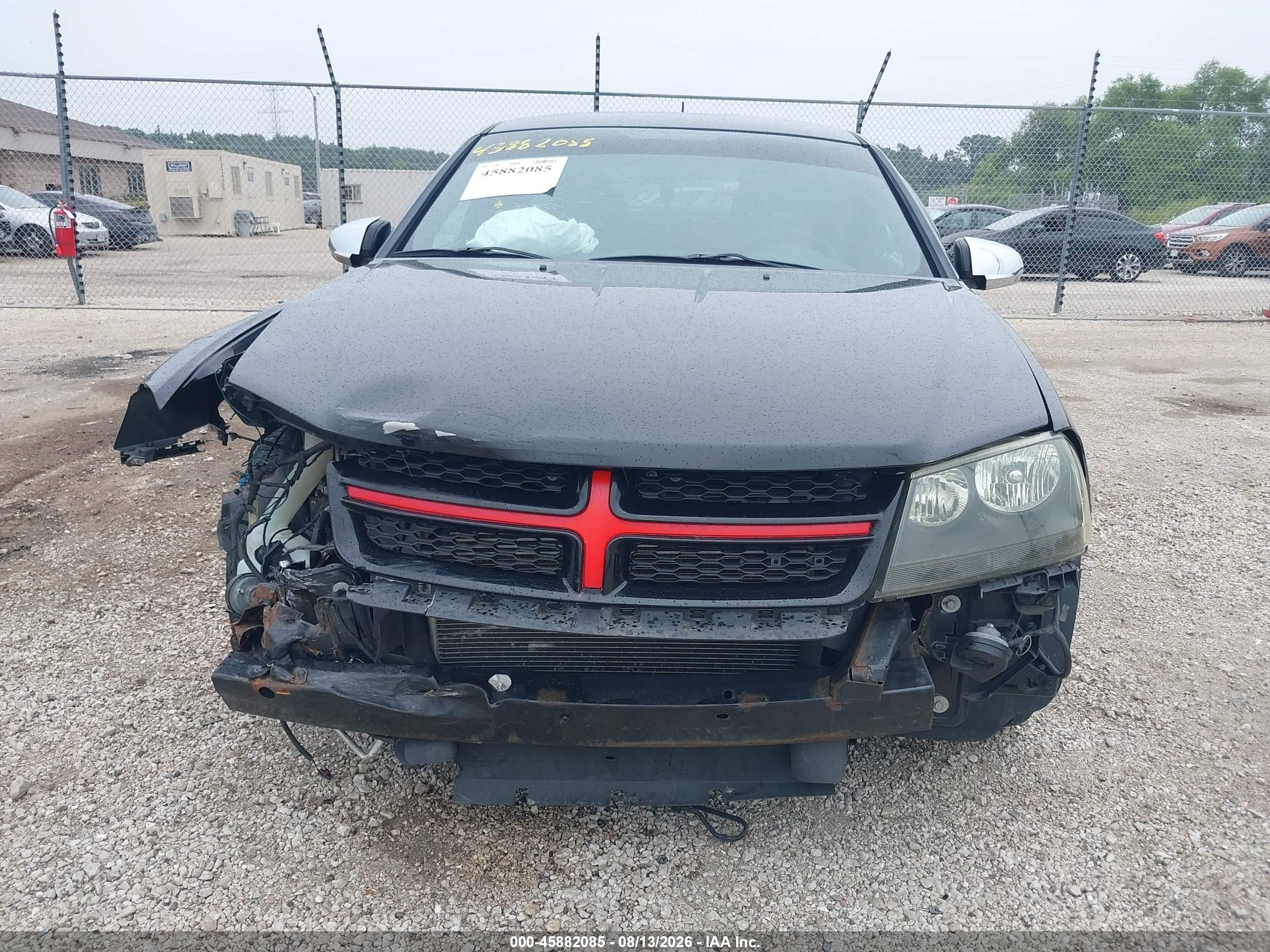 2014 Dodge Avenger Sxt Черный vin: 1C3CDZCG2EN217739