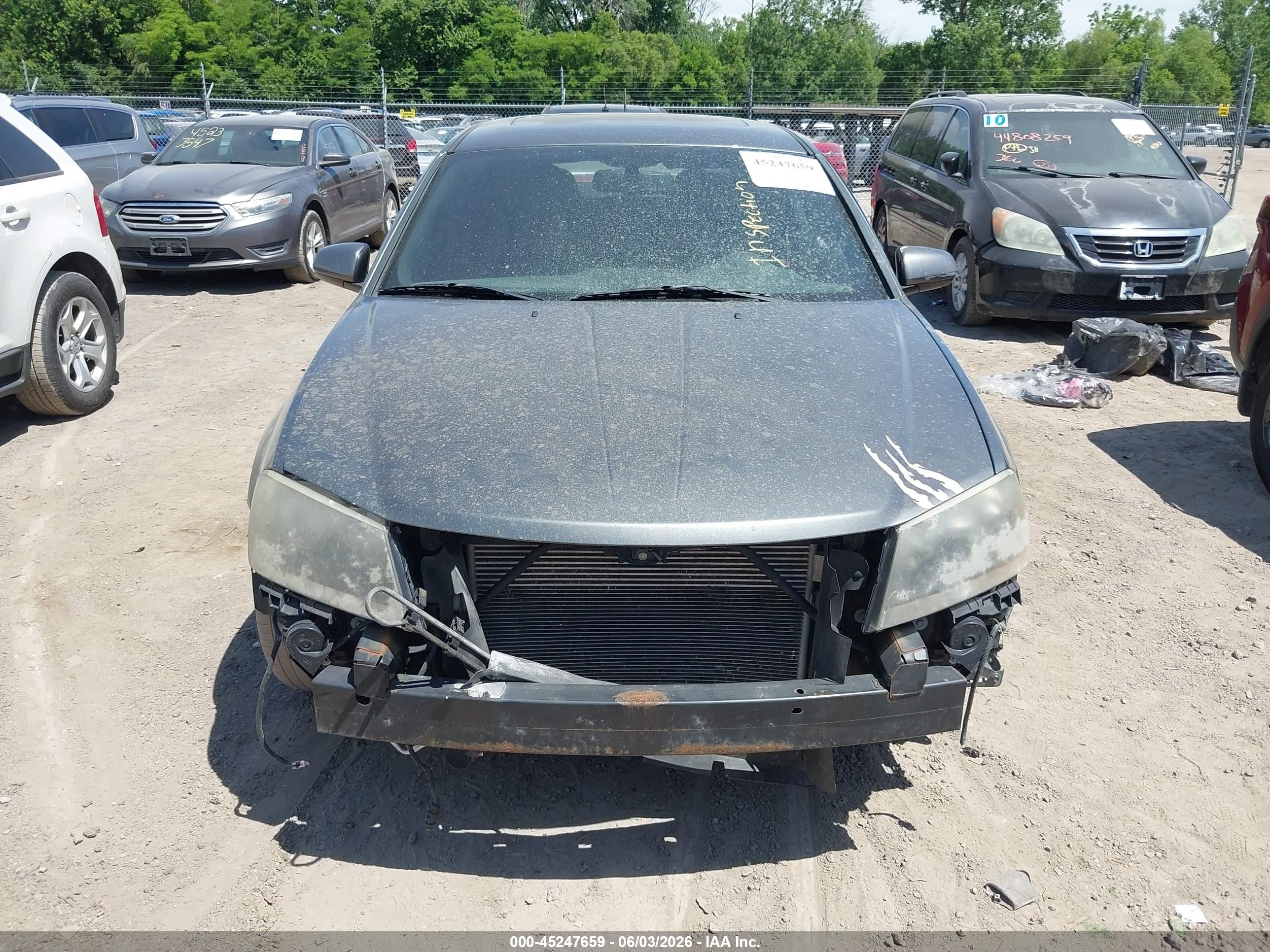2013 Dodge Avenger Sxt Gray vin: 1C3CDZCG3DN751265