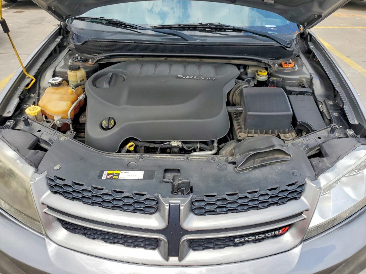 2013 Dodge Avenger Sxt Серый vin: 1C3CDZCG3DN772827