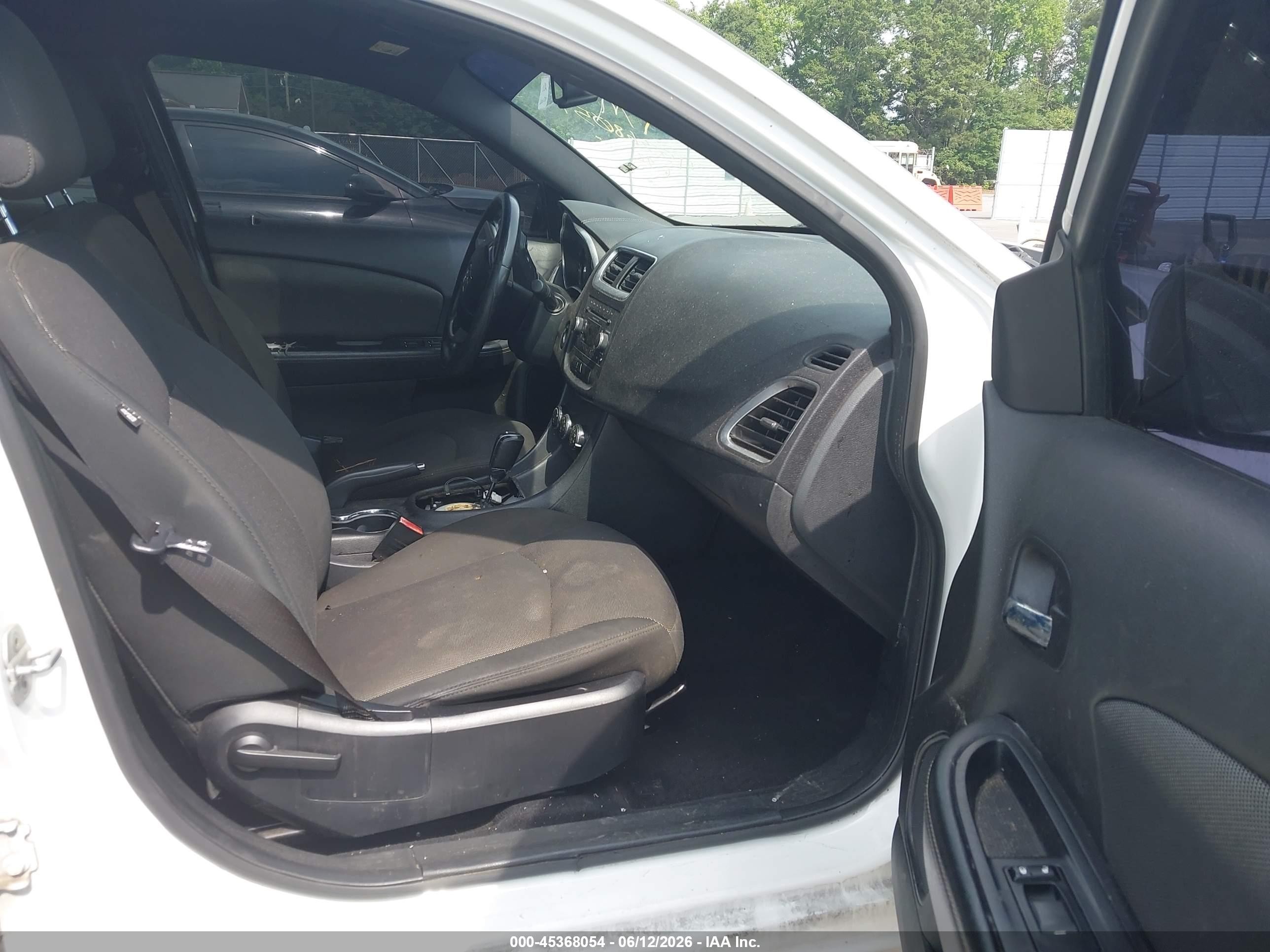 2013 Dodge Avenger Sxt White vin: 1C3CDZCG5DN531643