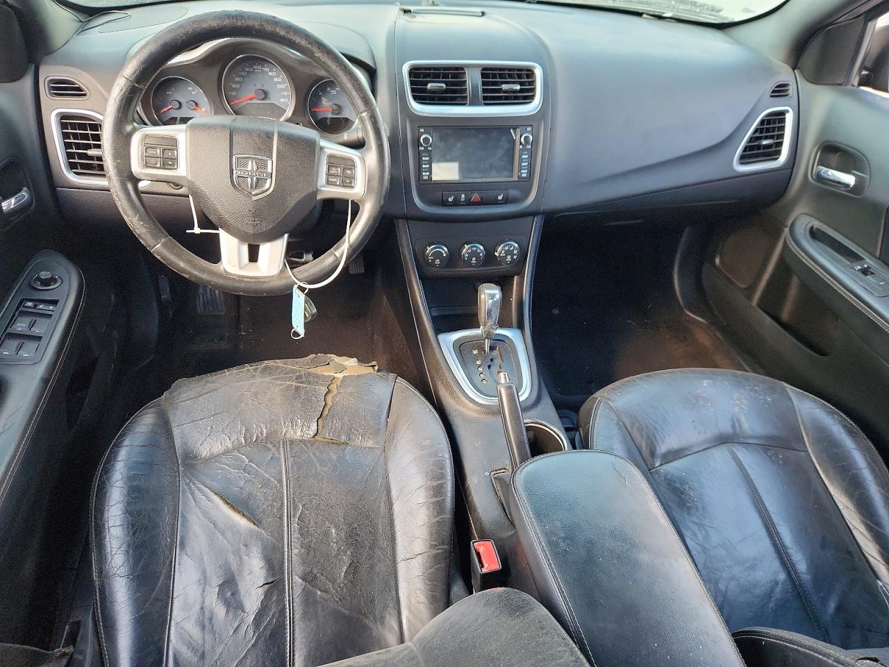 2014 Dodge Avenger Sxt Gray vin: 1C3CDZCG5EN181433