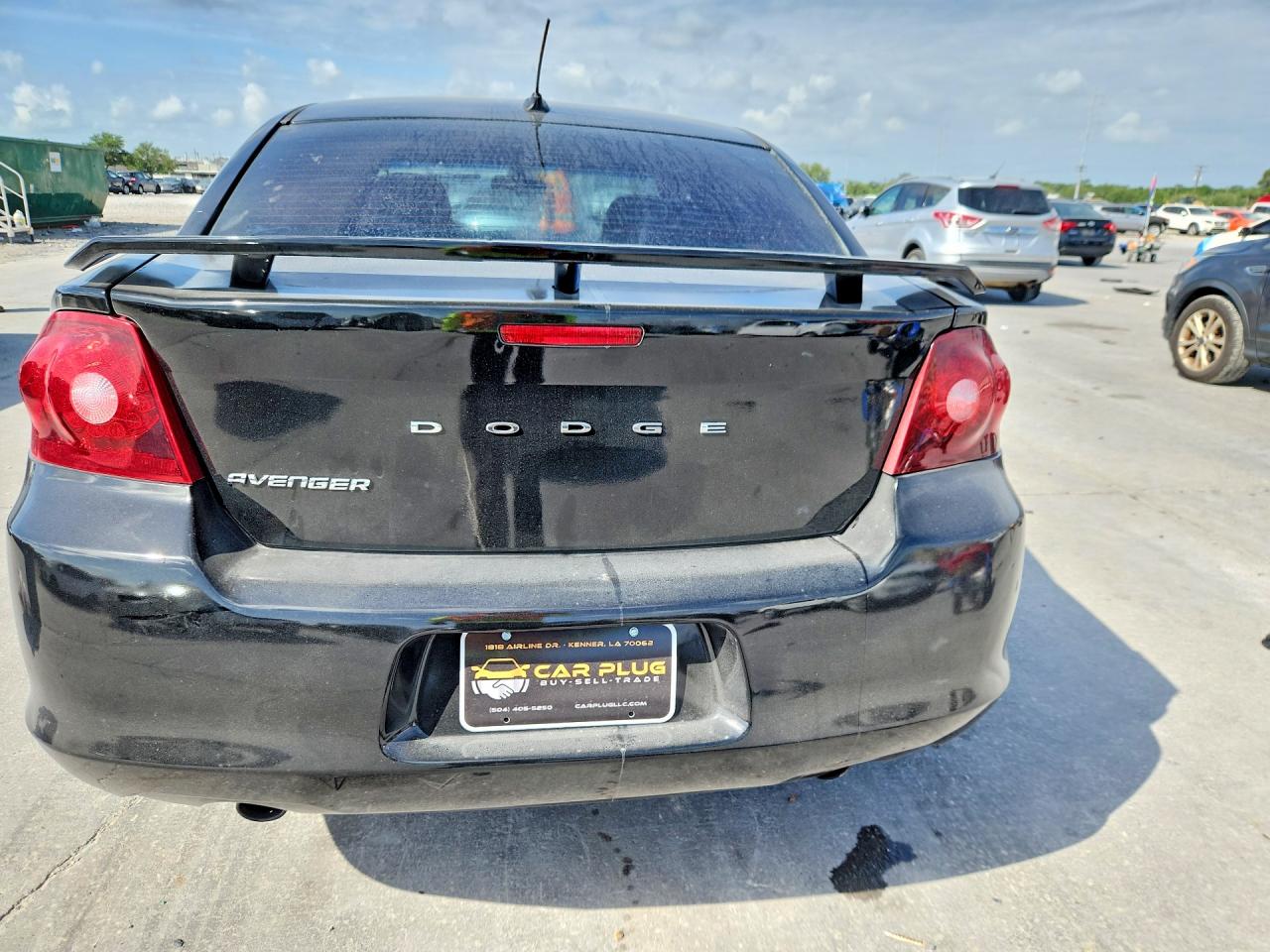 2014 Dodge Avenger Sxt Gray vin: 1C3CDZCG5EN181433