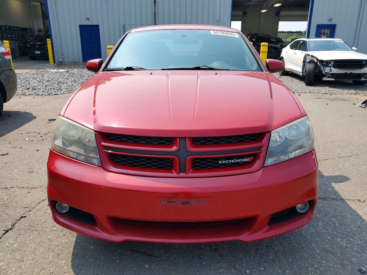 2013 Dodge Avenger Sxt Red vin: 1C3CDZCG6DN586991