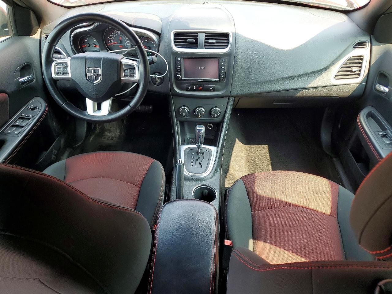 2013 Dodge Avenger Sxt Red vin: 1C3CDZCG6DN586991
